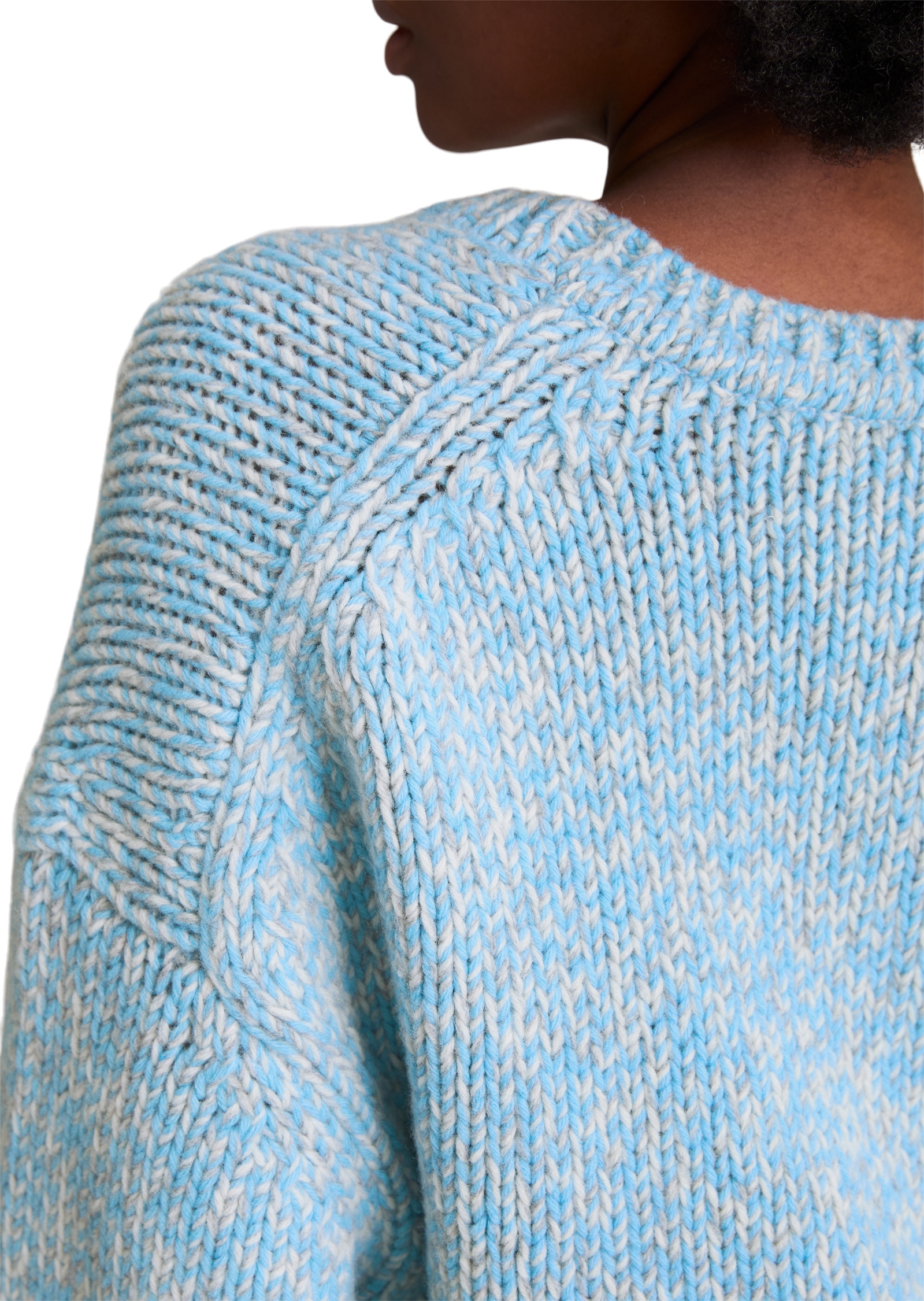 Marc O'Polo DENIM Strickpullover »aus weichem Wolle-Mix«