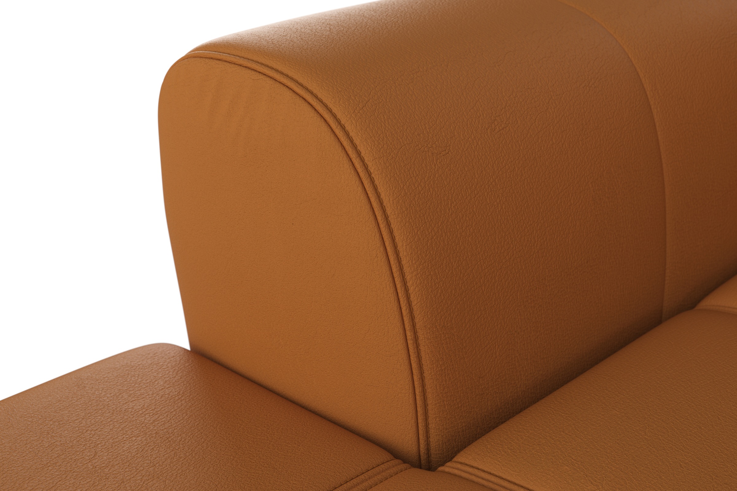 sit&more Wohnlandschaft »Bendigo U-Form«, inklusive Sitztiefenverstellung, Bodenfreiheit 15 cm, in 2 Fußfarben