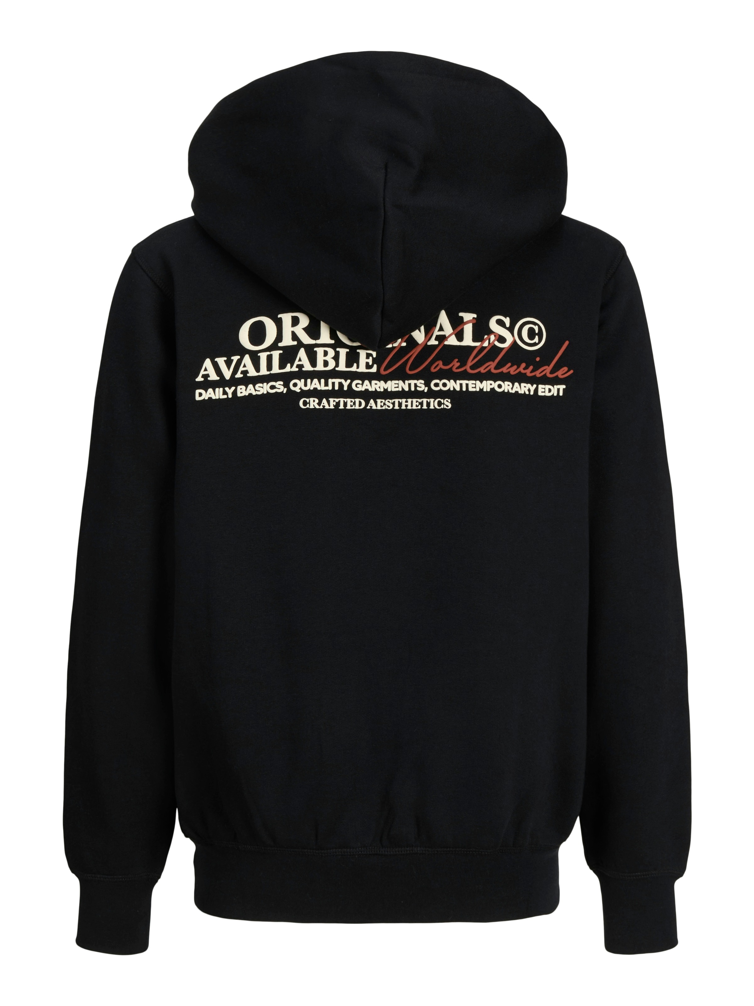 Jack & Jones Junior Kapuzensweatshirt »JORISLINGTON BACK SWEAT HOOD SN JNR«