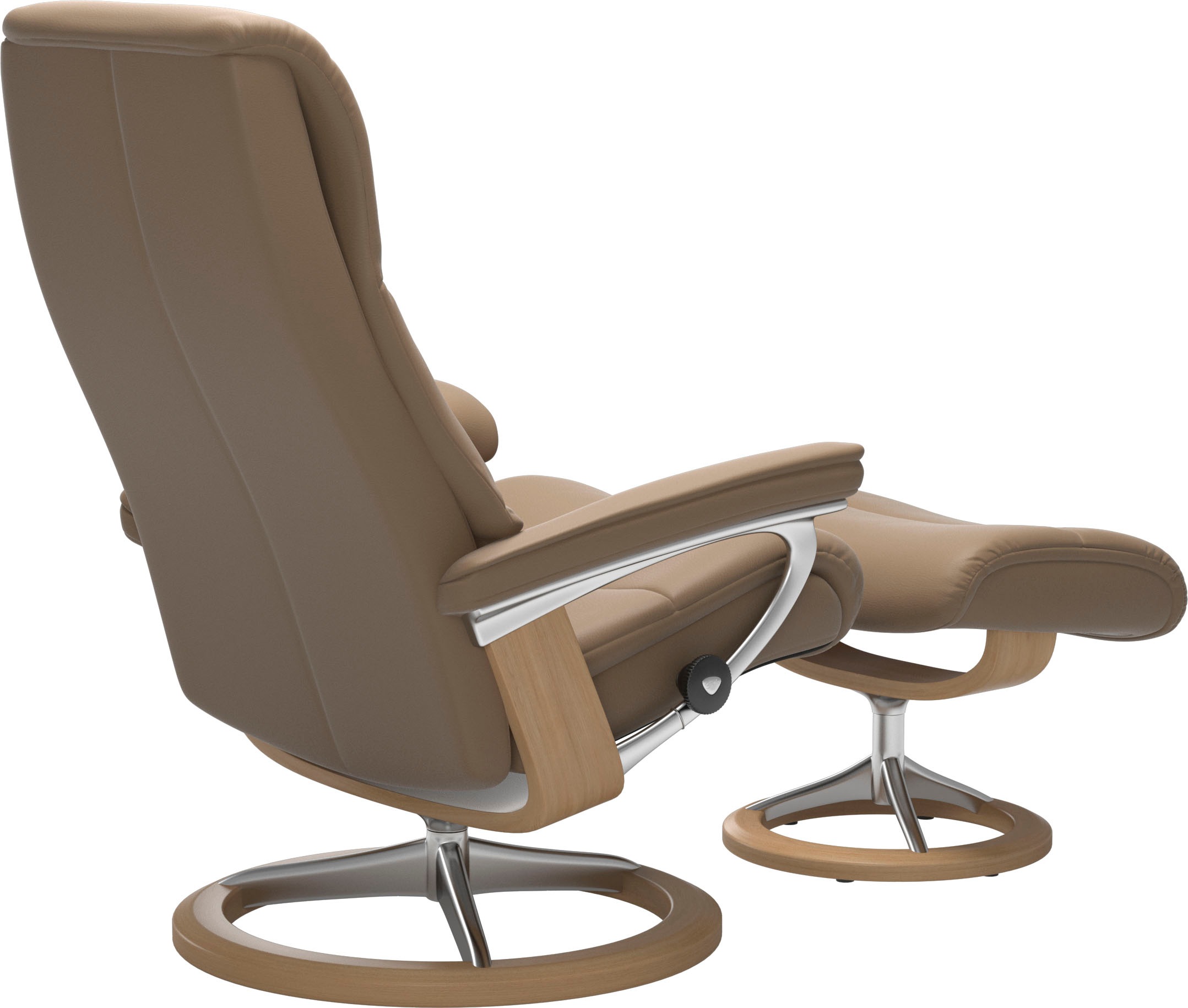 Stressless® Fußhocker »View«, mit Signature Base,Gestell Eiche