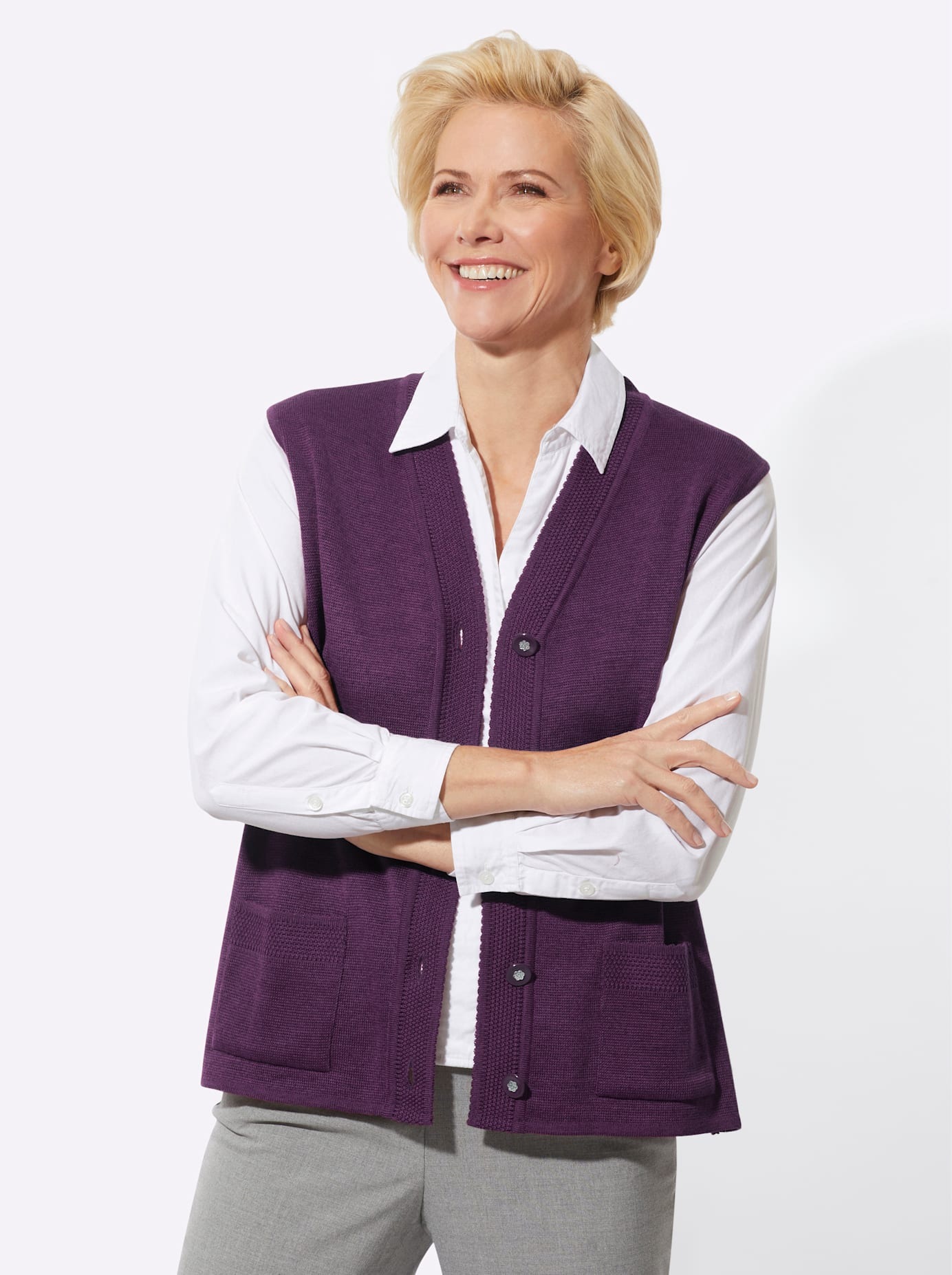 Classic Strickweste günstig online kaufen