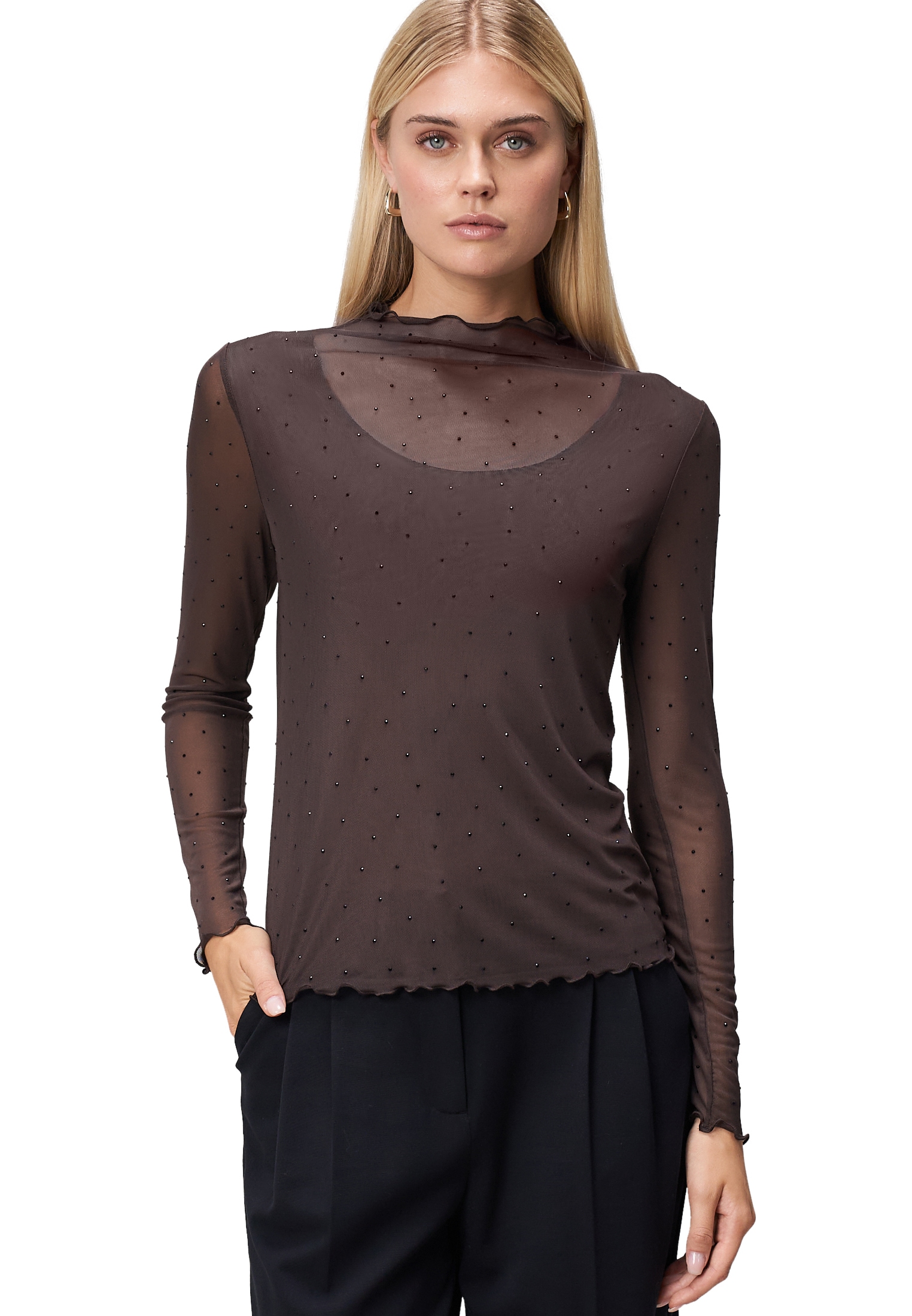 Zero Kurzarmshirt "zero Damen Meshshirt", (1 tlg.), weiteres Detail günstig online kaufen