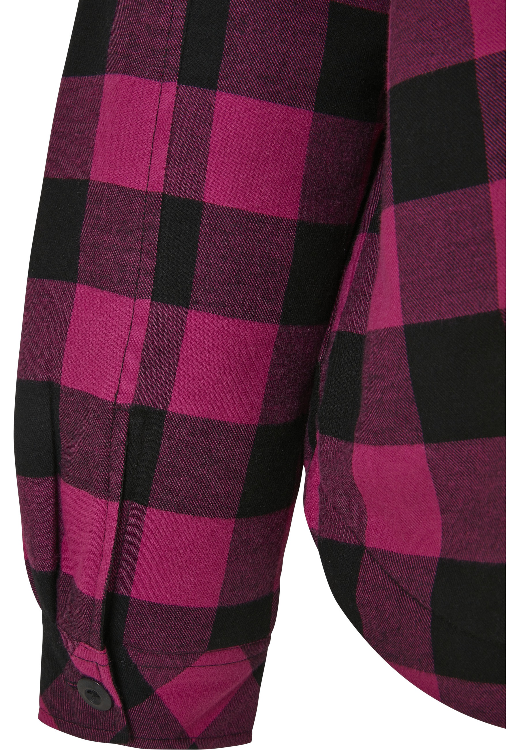 URBAN CLASSICS Langmantel »Urban Classics Damen Ladies Flanell Padded Overshirt«