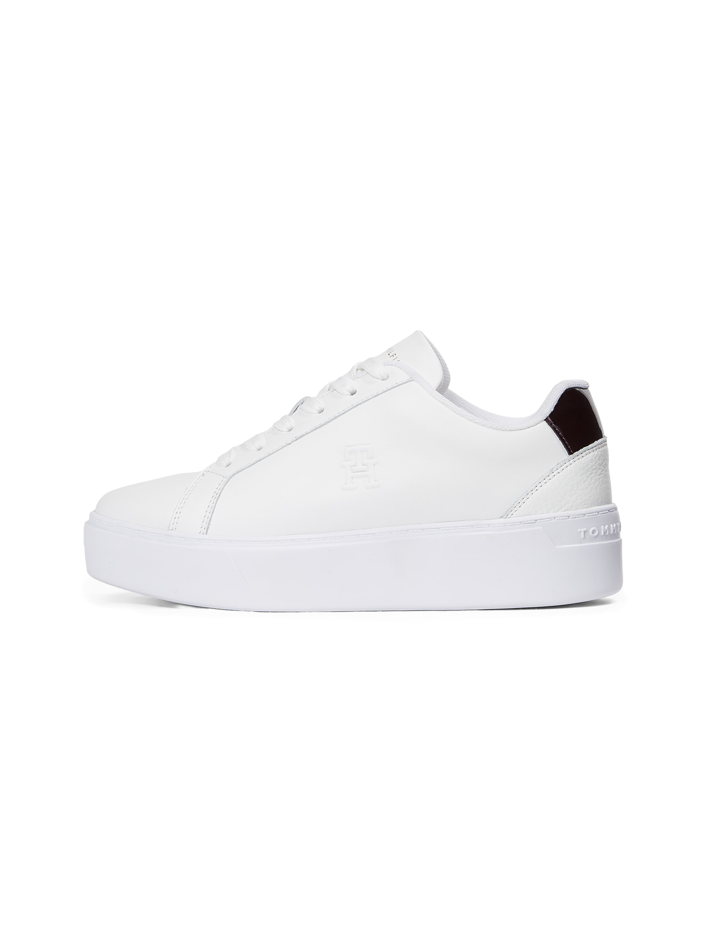 Plateausneaker »TH PLATFORM COURT SNEAKER«, Freizeitschuh, Halbschuh, Schnürschuh,...