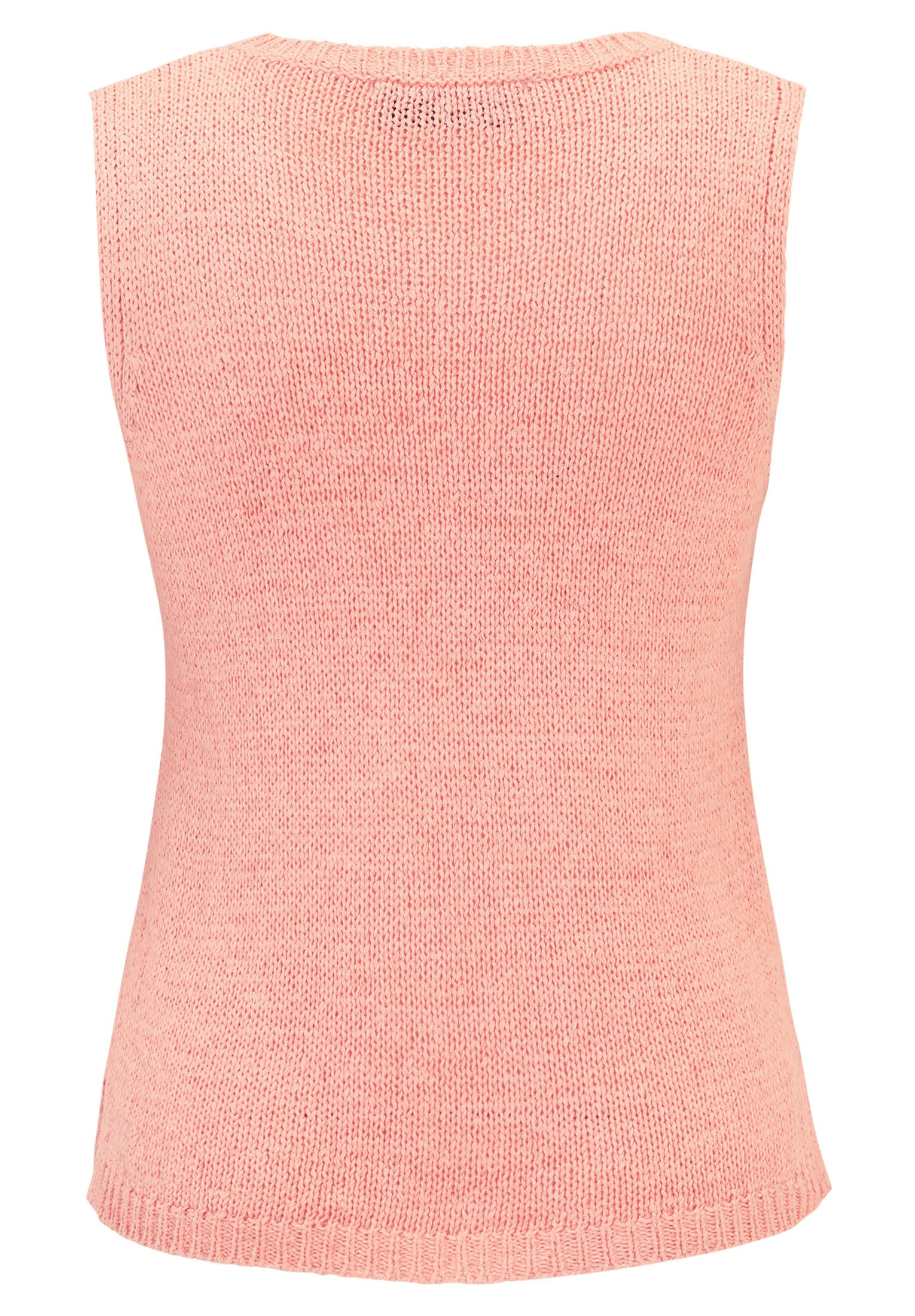 Thumbnail - Cartoon Stricktop "Damen mit Rundhalsausschnitt" Rippbündchen