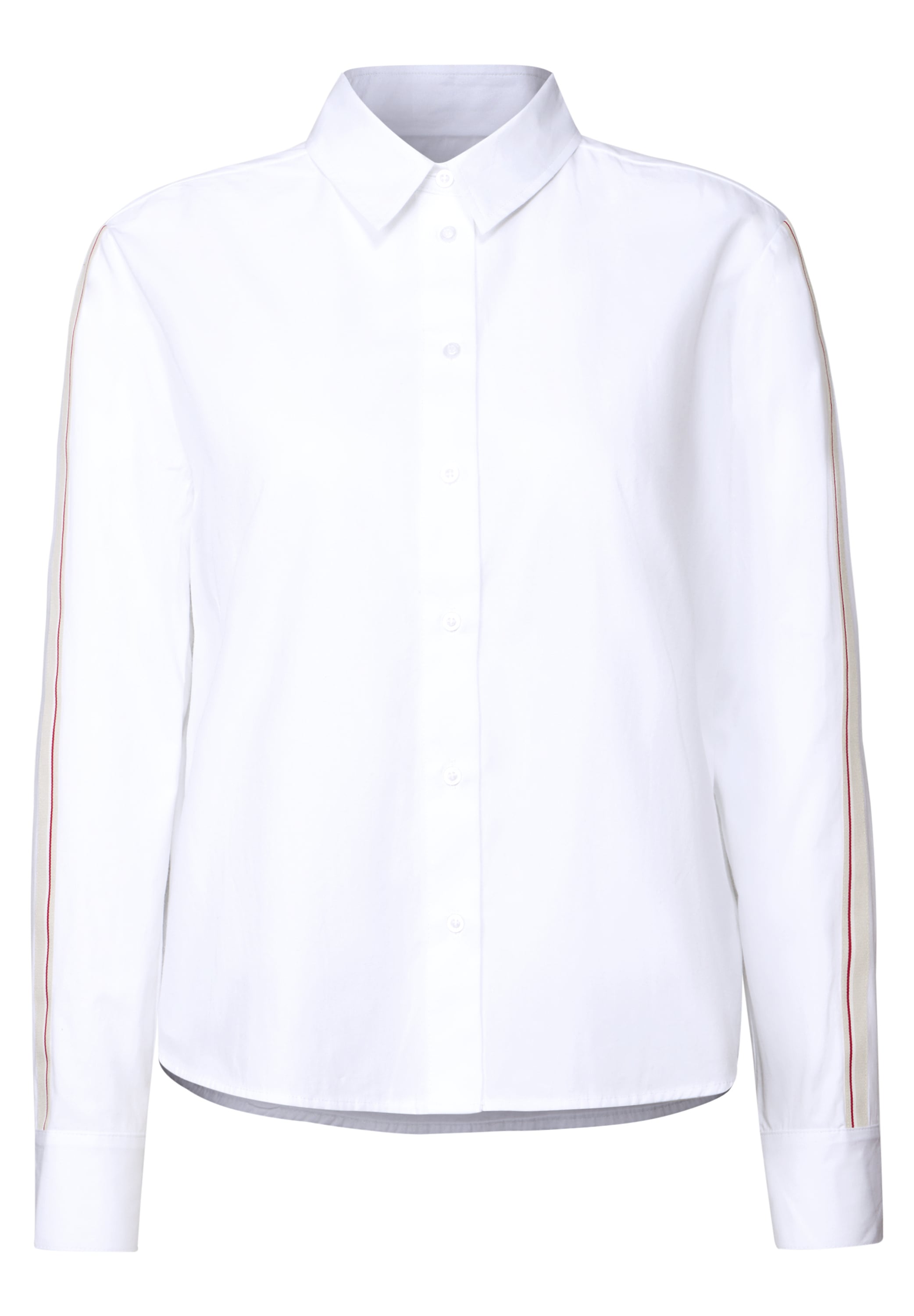 STREET ONE Hemdbluse, aus reiner Baumwolle