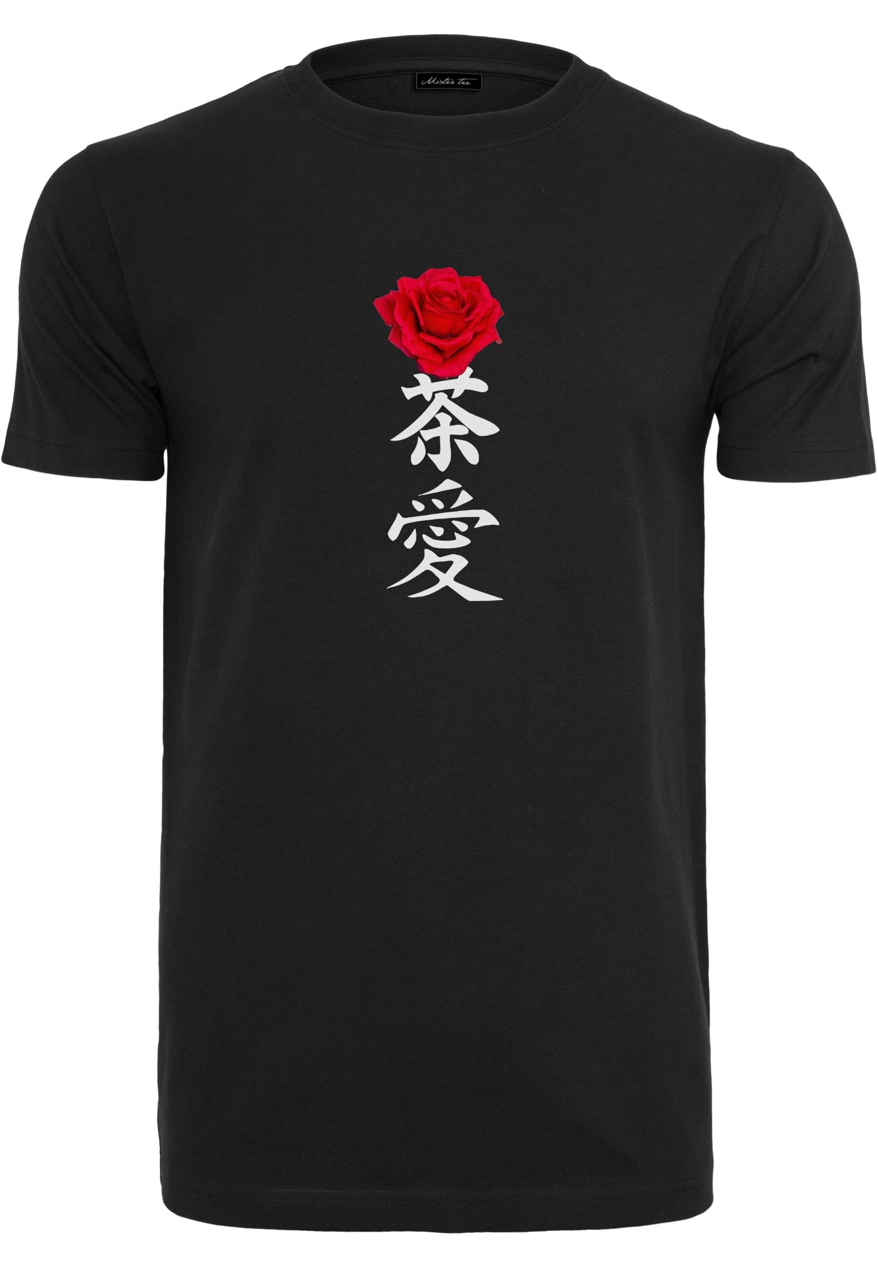 MisterTee T-Shirt "MisterTee Herren Asian Sign Rose Tee" günstig online kaufen