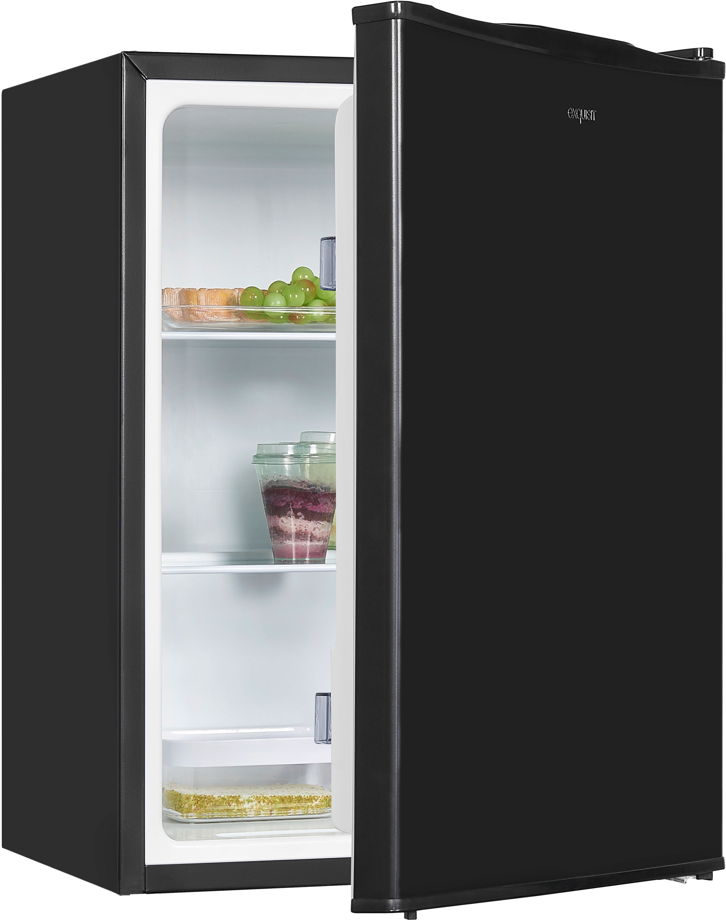 exquisit Kühlschrank 63 47,5 BAUR breit | cm bestellen »KB60-V-151F«, hoch, cm KB60-V-150F weiss