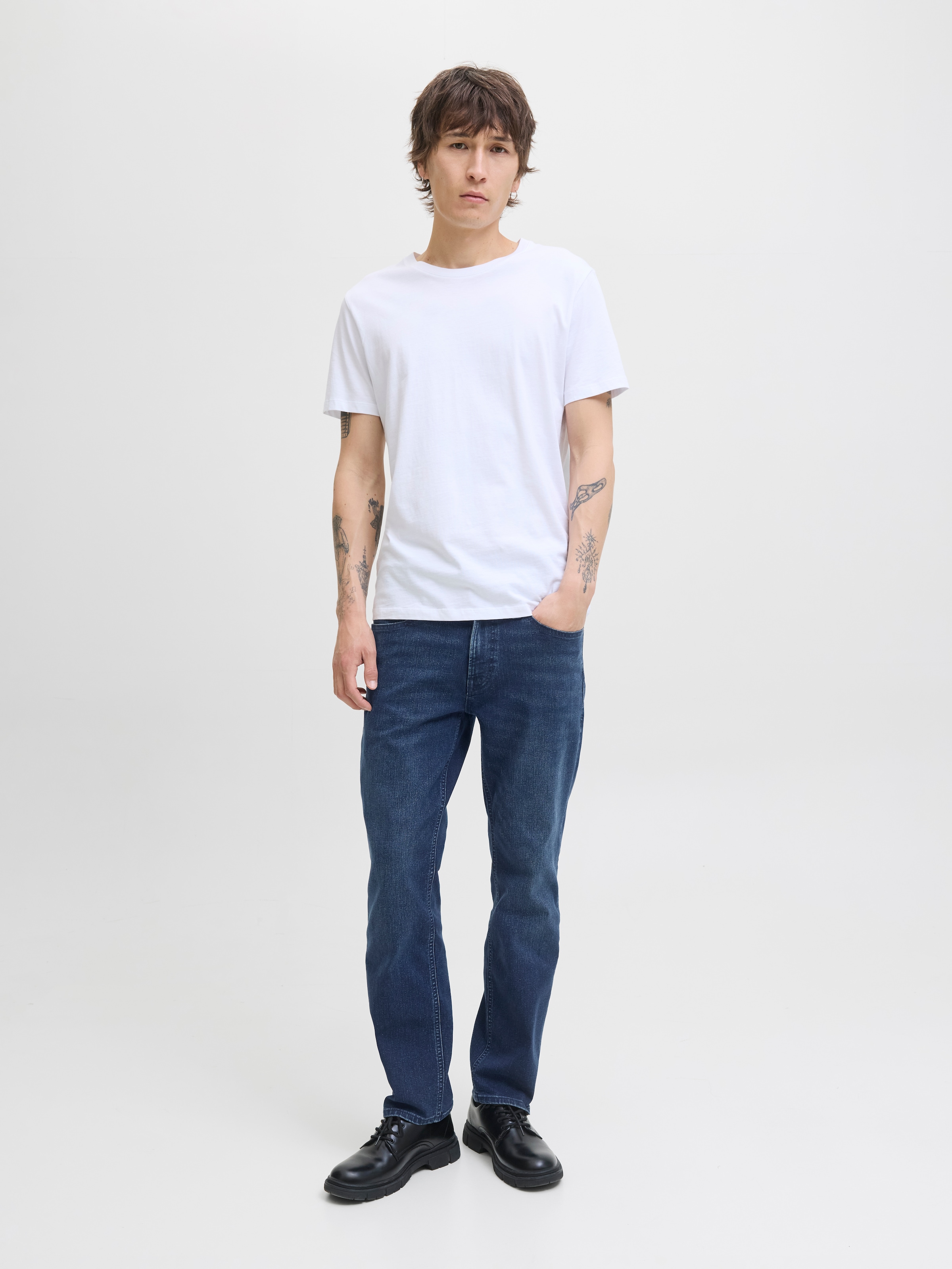 Jack & Jones Straight-Jeans »JJICLARK JJORIGINAL SQ 2«