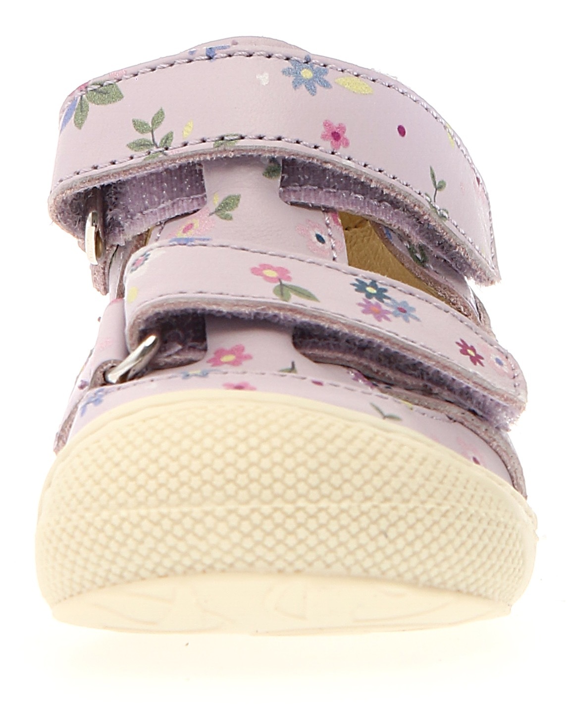 Naturino Sandale »PUFFY PR BOUQUET«, Barfußschuh mit weicher Laufsohle, Größenschablone zum Download