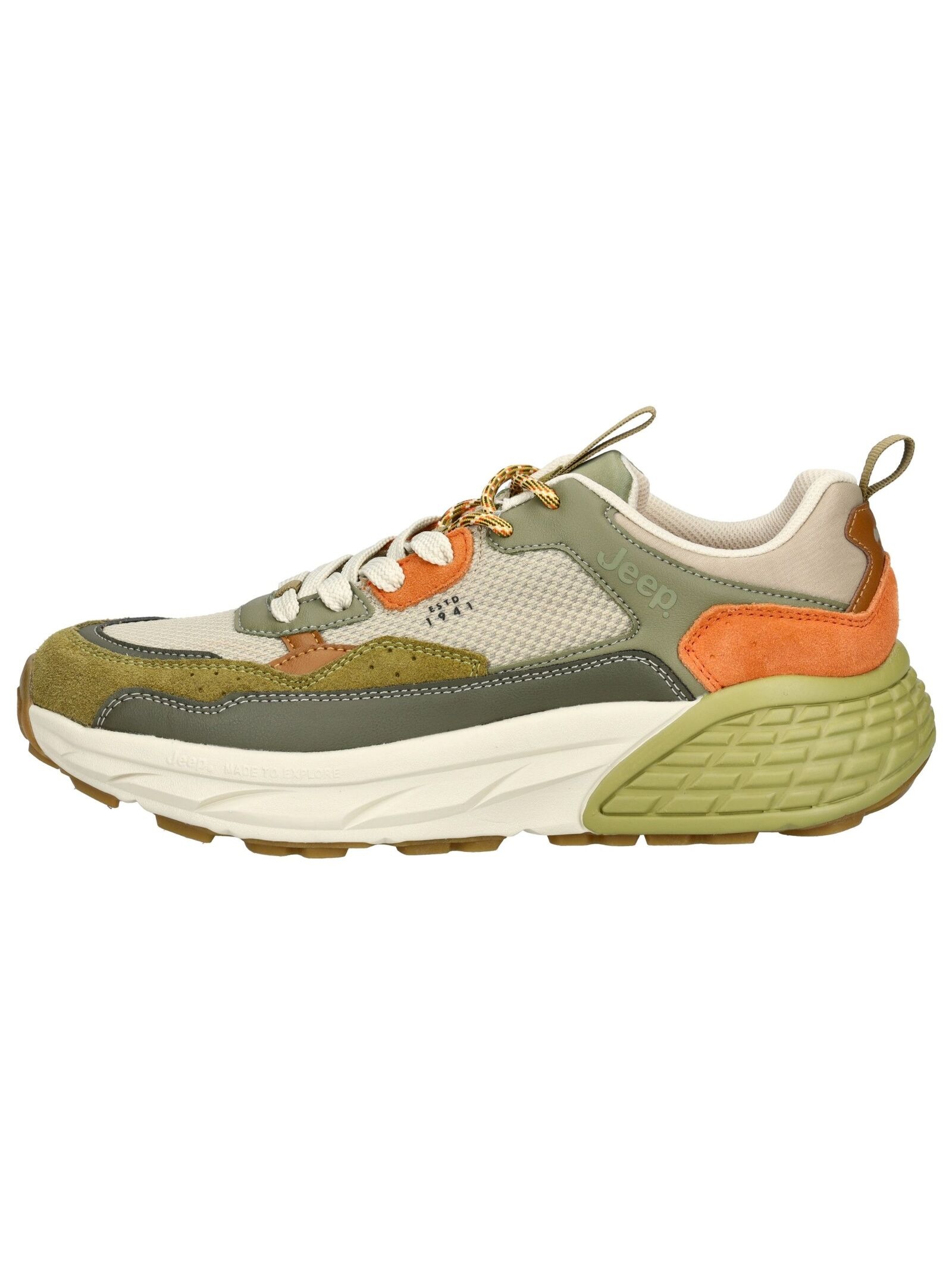 Jeep Sneaker "Jeep Sneaker Lederimitat/Textil" günstig online kaufen
