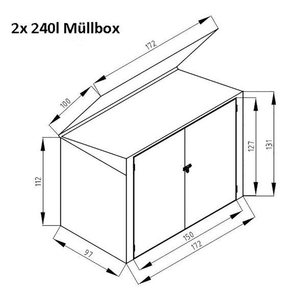 WESTMANN Mülltonnenbox