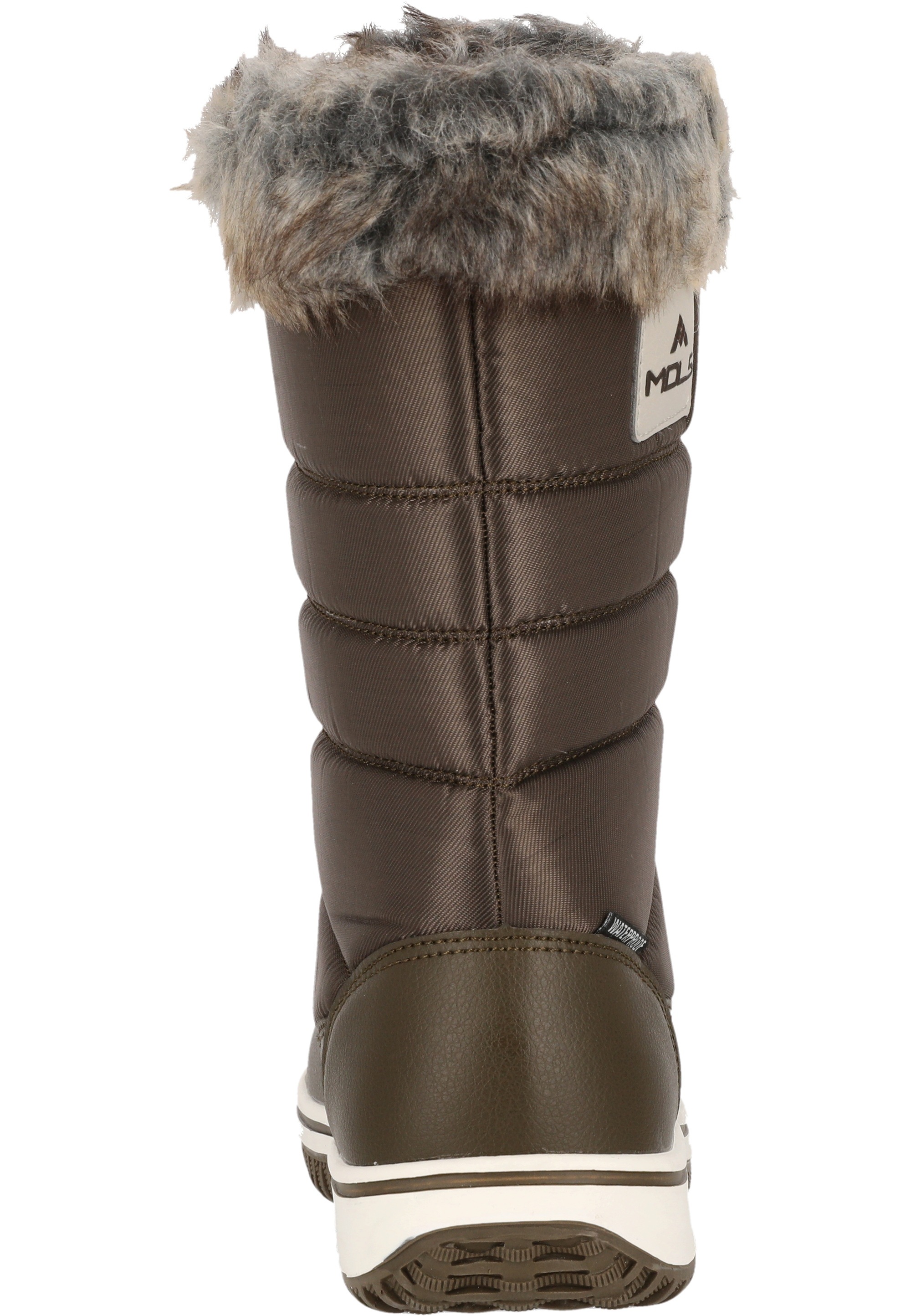 MOLS Stiefel »Enfield«, mit modischem Kunstfell-Besatz