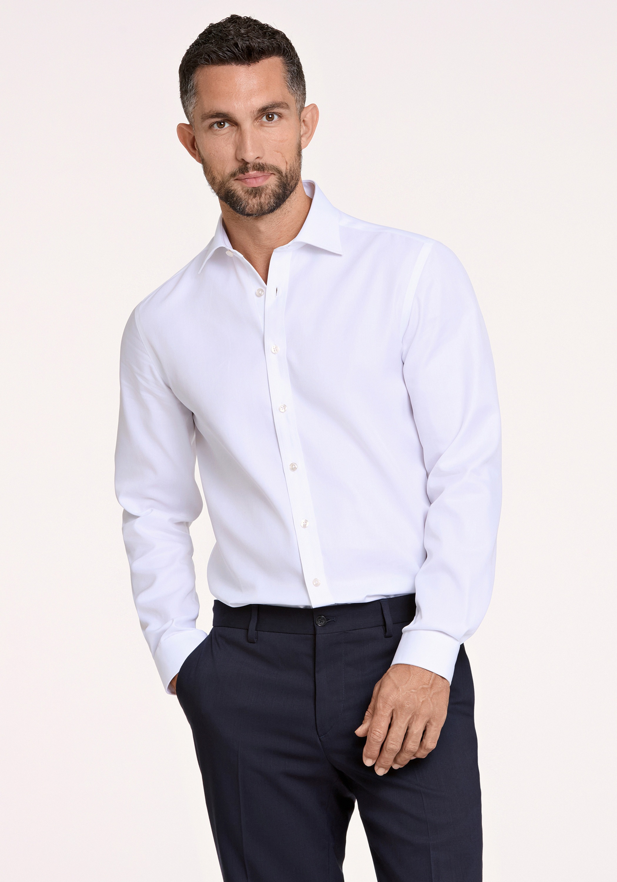 LINDBERGH Businesshemd "Technisches Hemd Modern Fit" günstig online kaufen