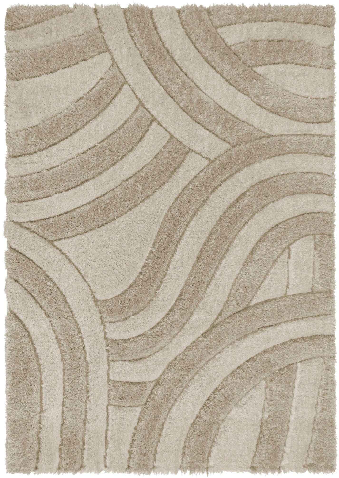 FLAIR RUGS Hochflor-Teppich »Velvet Shaggy«, rechteckig, 25 mm Höhe, Shaggy Teppich