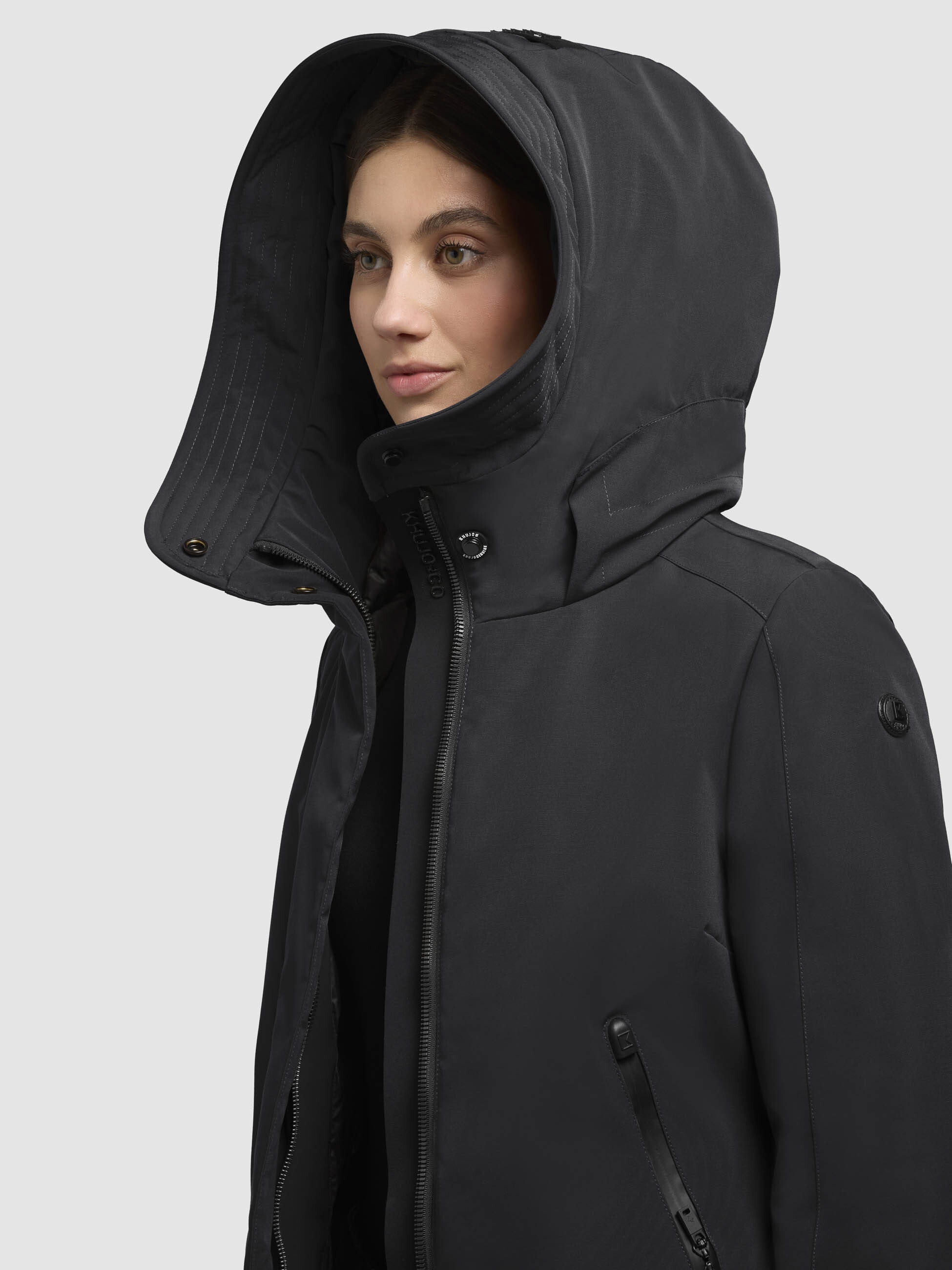 khujo Anorak »VIONA5«, mit Kapuze