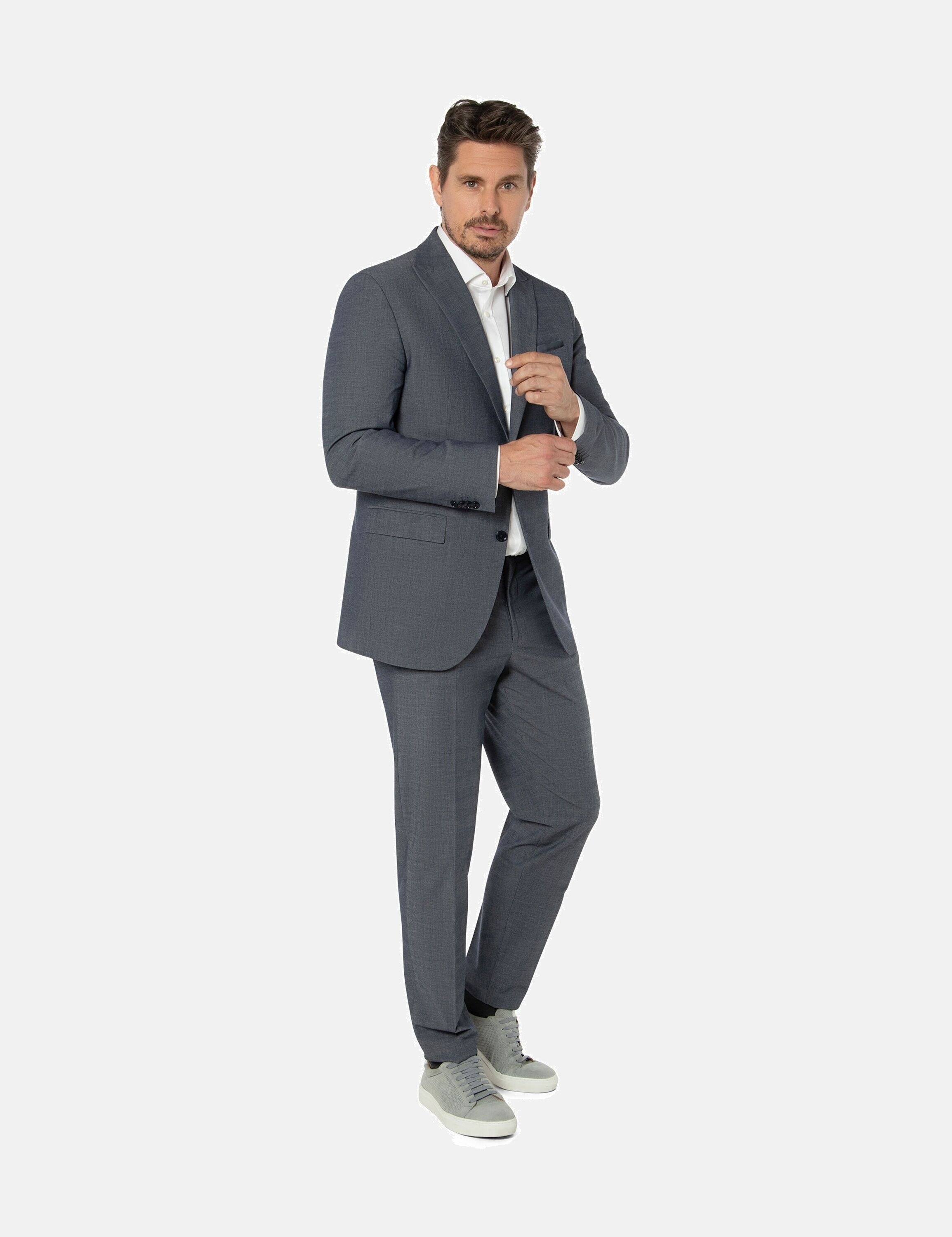 Thomas Goodwin Anzug »Anzug« 2 tlg. regular fit im Modern-Fit, 10105-0-3371
