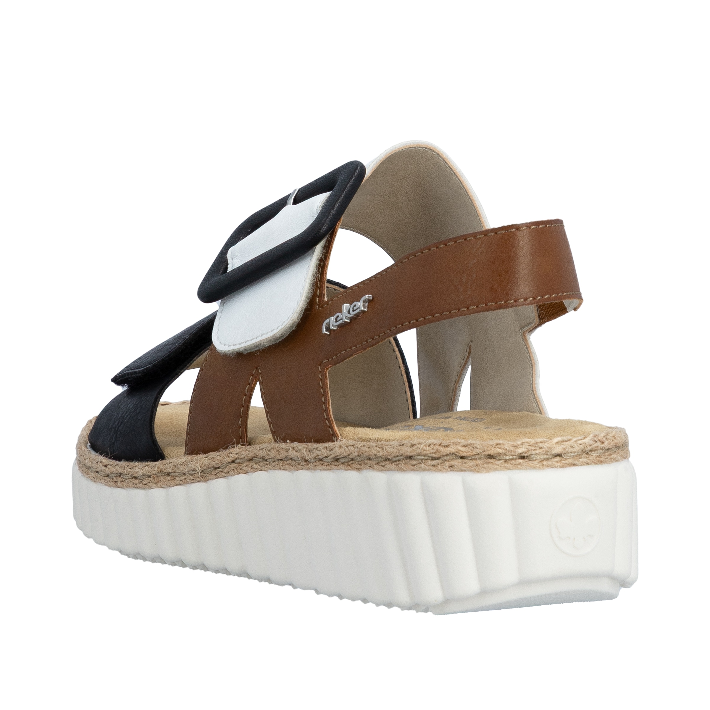 Rieker Plateausandale  Sommerschuh, Sandalette, Keilabsatz, in bequemer Form