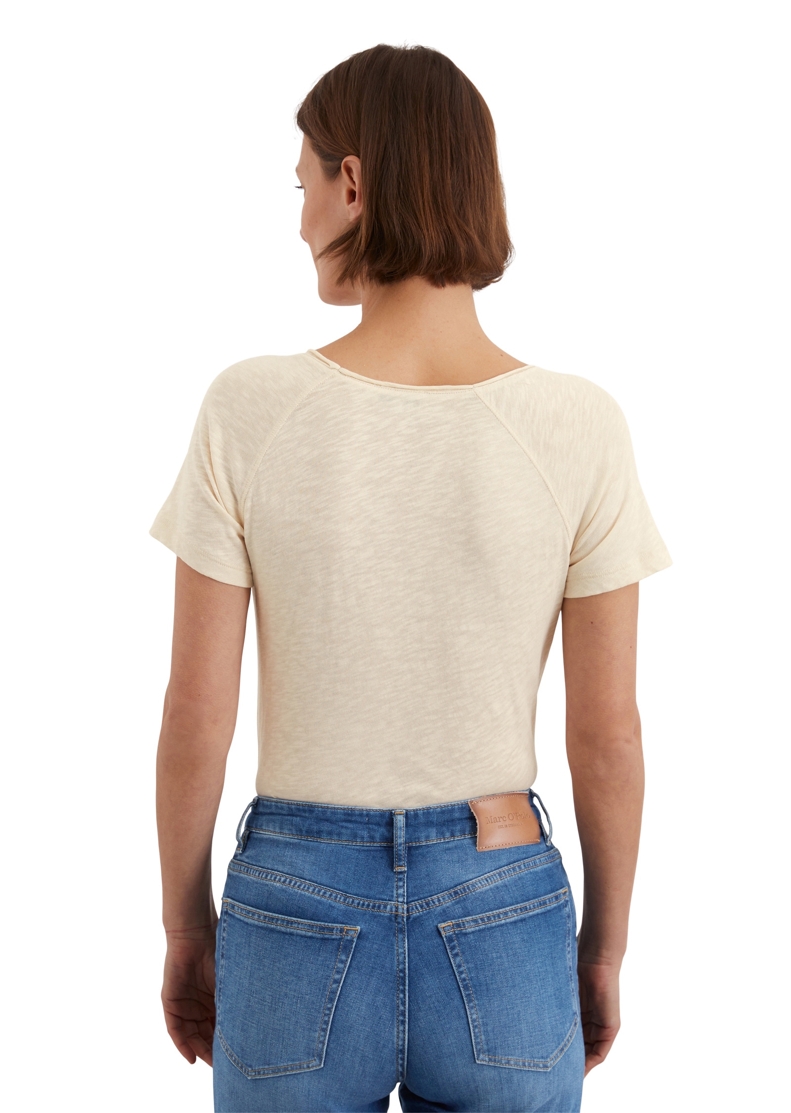 Marc O'Polo T-Shirt »aus Slub-Jersey«