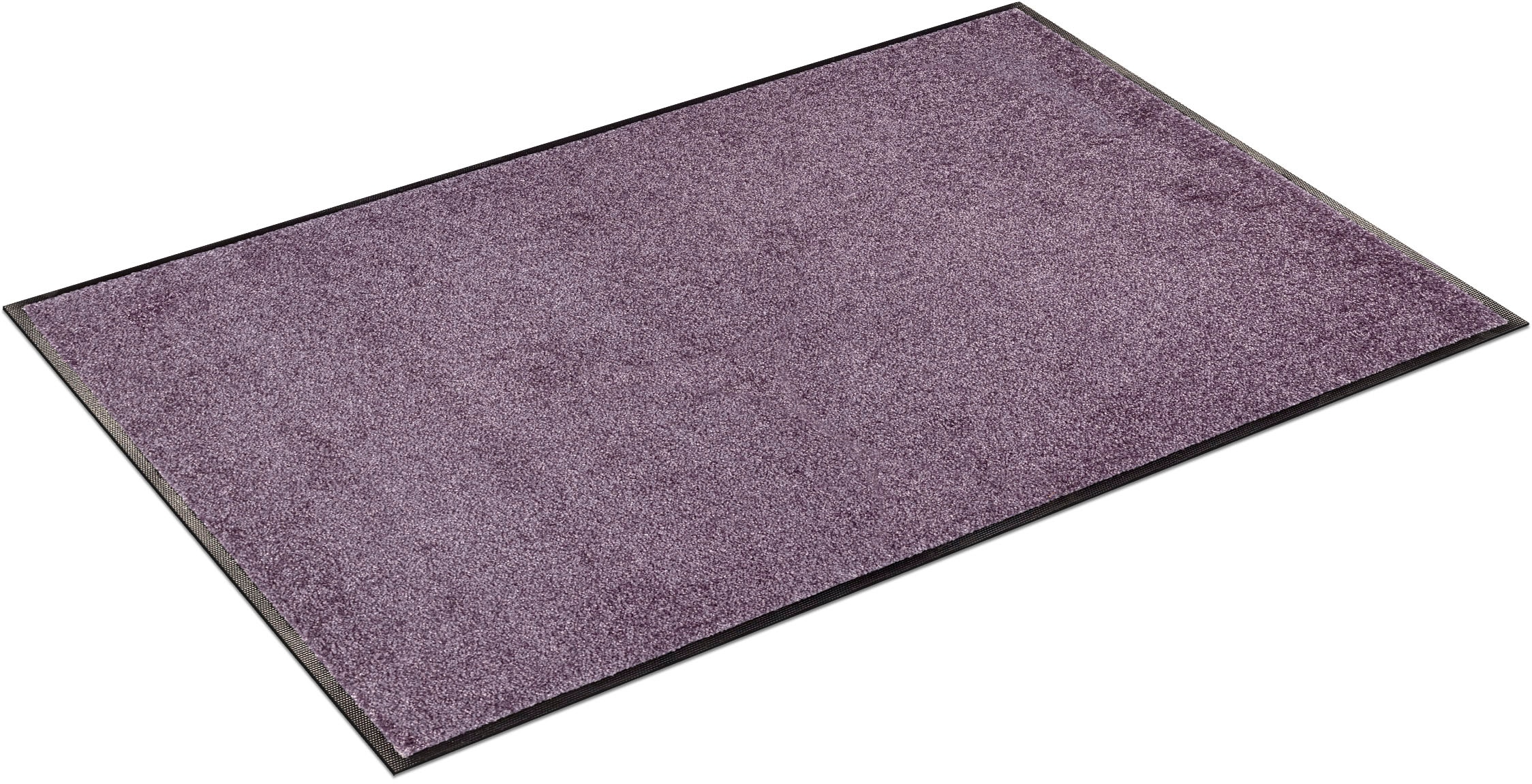 wash+dry by Kleen-Tex Fußmatte »Trend Uni, Schmutzfangmatte, waschbar«, rechteckig, 7 mm Höhe, rutschhemmend, In- und Outdoor geeignet, auch als Läufer erhältlich