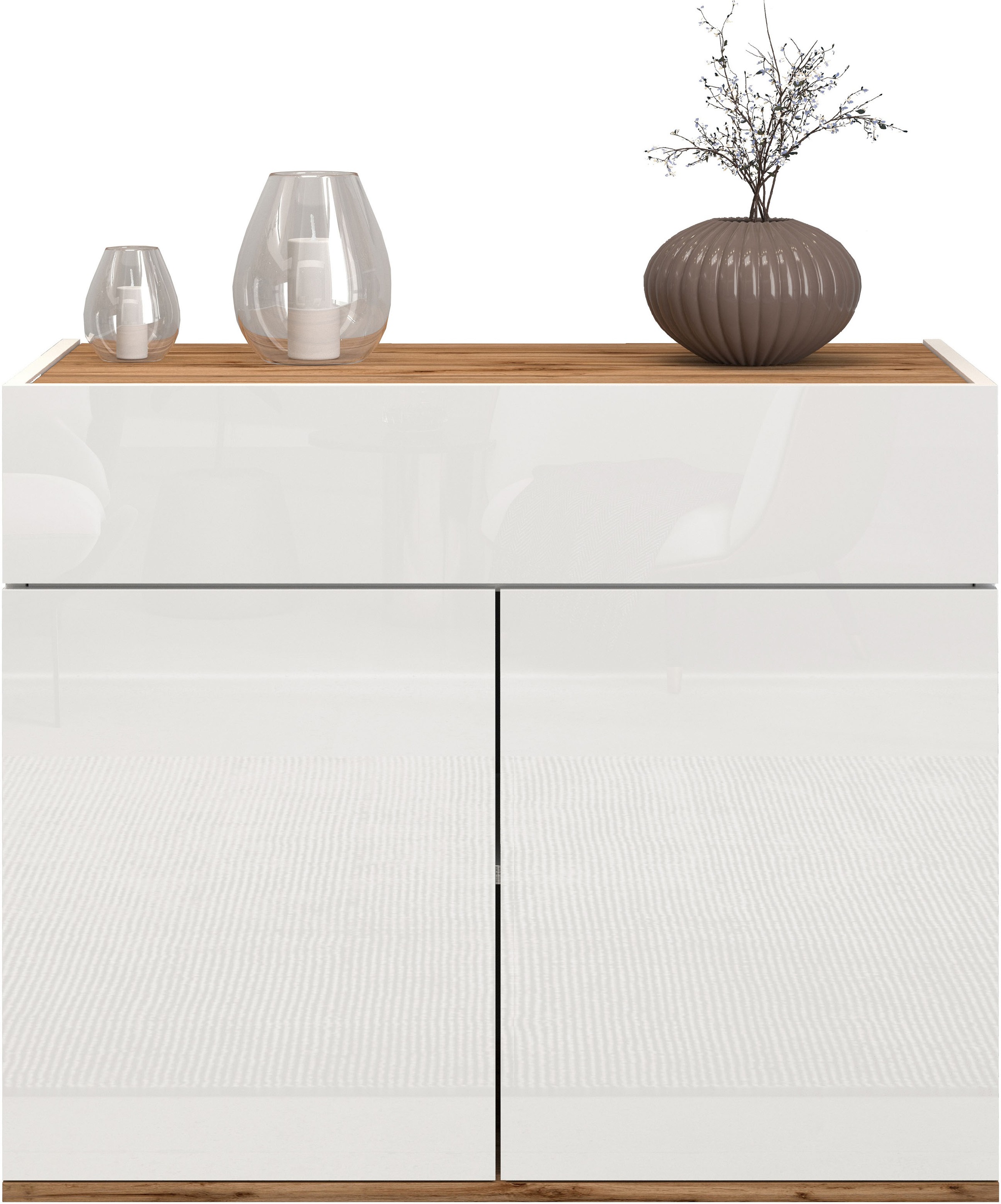 INOSIGN Sideboard "Garda, Kommode, Schrank, Kredenz", 2 Türen, 1 Schublade, günstig online kaufen