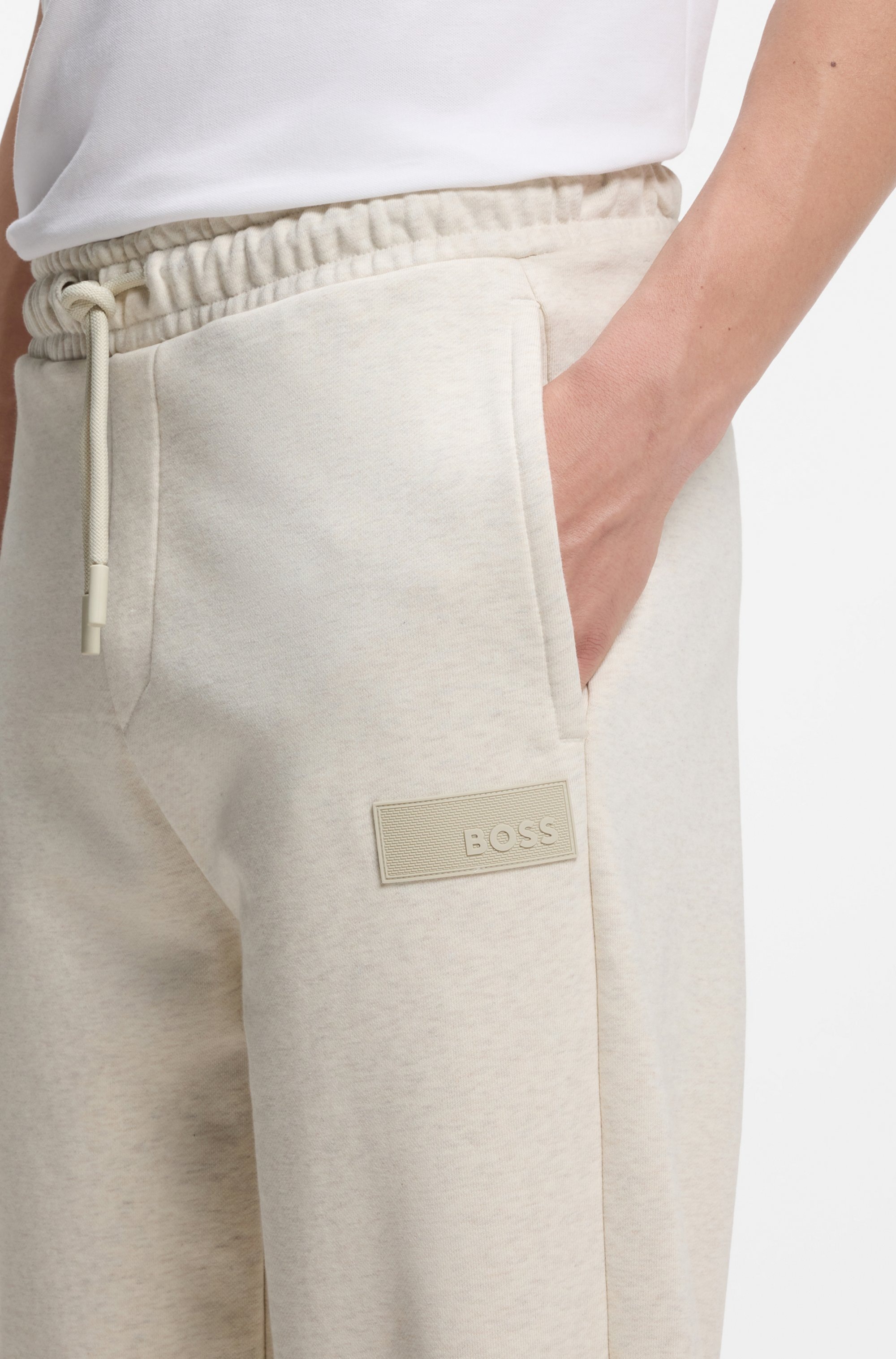 BOSS GREEN Sweathose  elastischer Bund, Relaxed Fit, Baumwoll-Mix