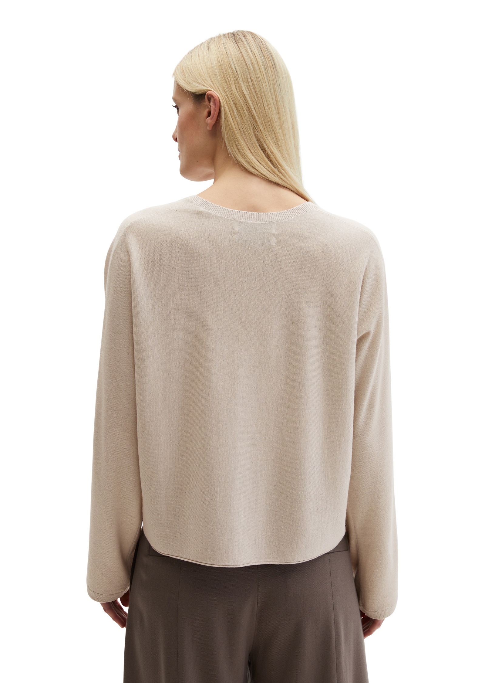 Thumbnail - Marc OPolo Strickpullover "aus Merinowolle-Viskose-Mix"