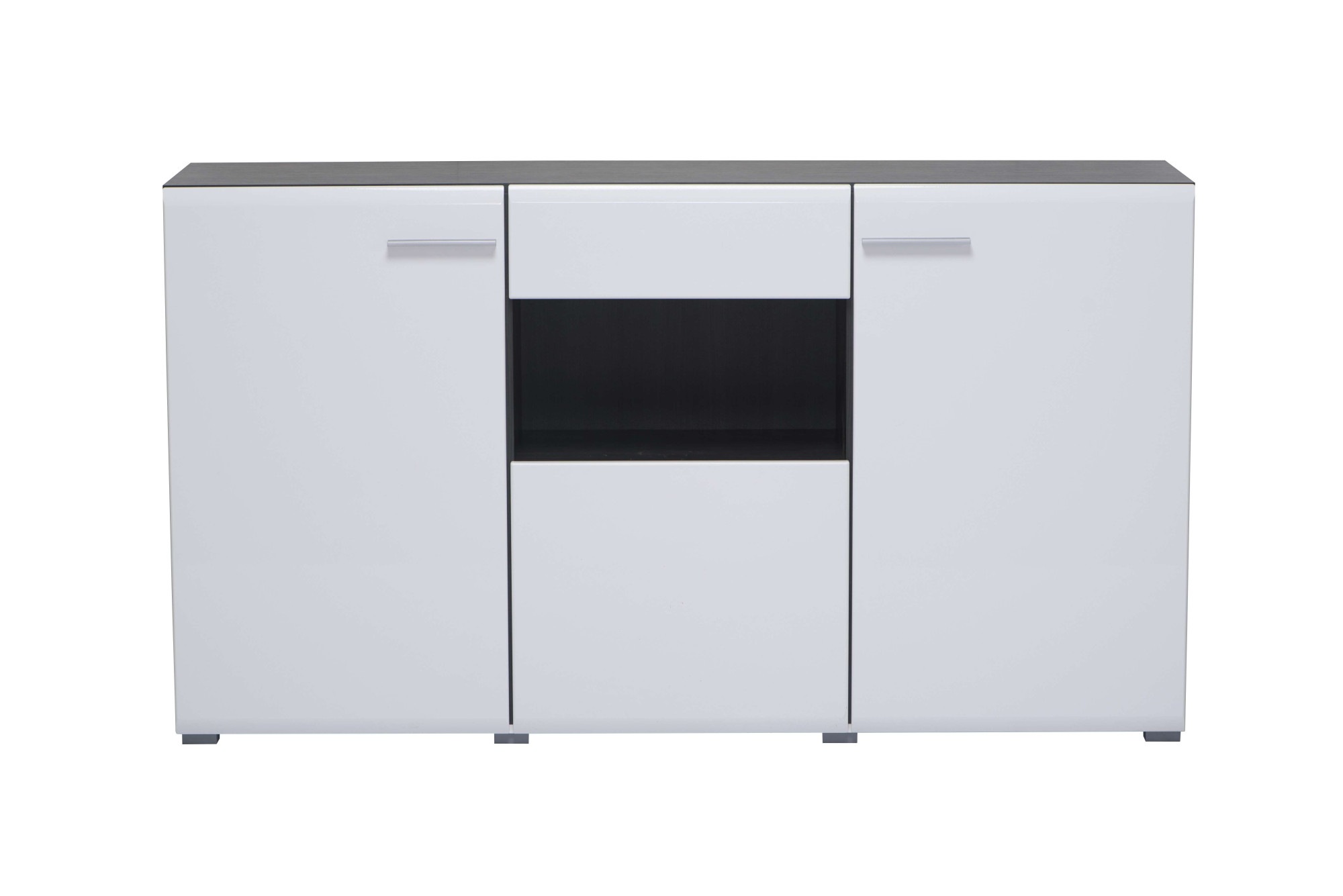 INOSIGN Sideboard "Enzo", Kommode Hochglänzende MDF-Fronten, belastbar bis günstig online kaufen