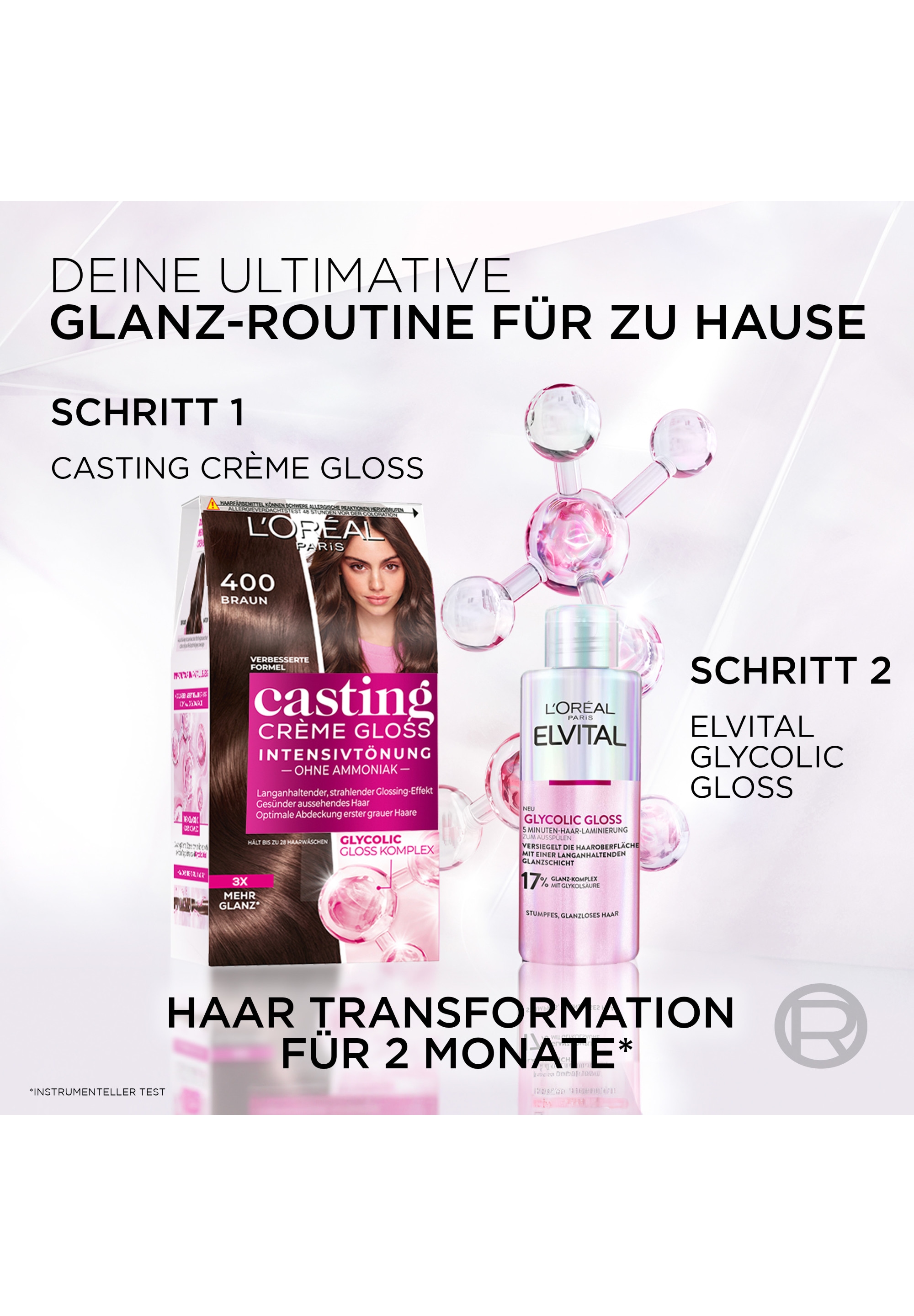 L'ORÉAL PARIS Coloration »L'Oréal Paris Casting Crème Gloss (3 Stück)«