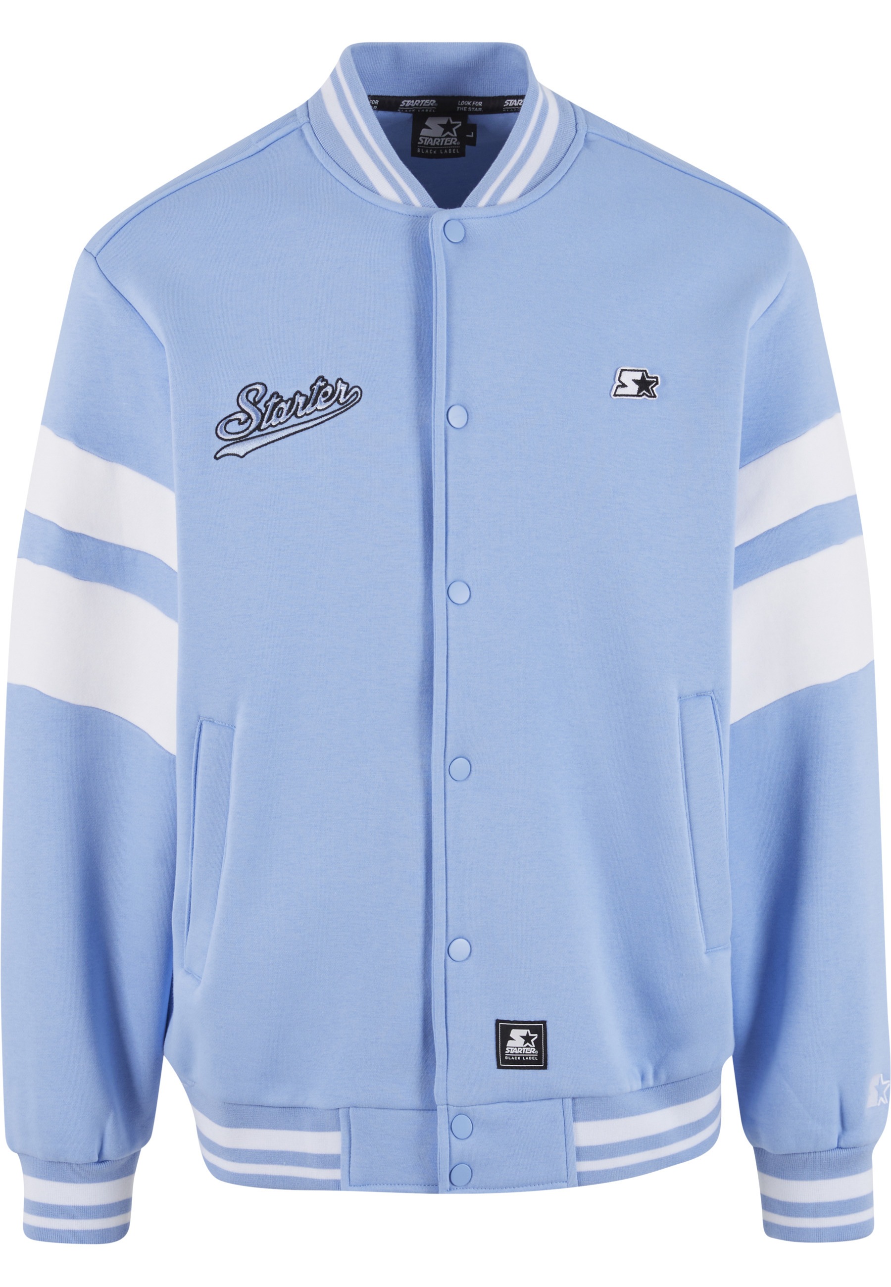 Starter Black Label "Starter Black Label Starter Sweat College Jacket" 1 Stk. tlg. ohne Kapuze