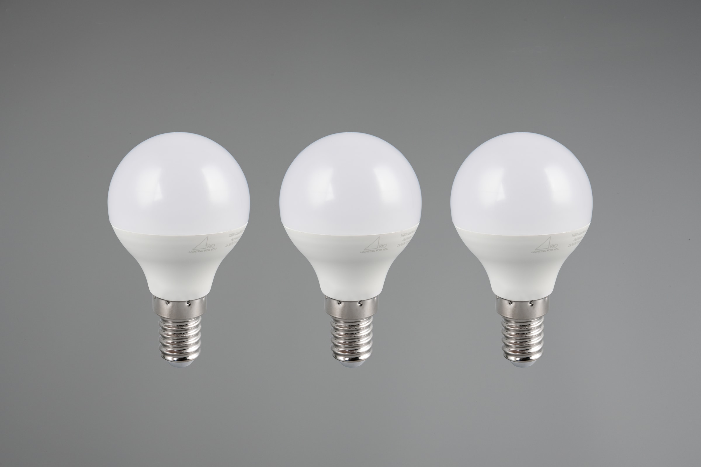 TRIO Leuchten LED-Leuchtmittel »Leuchtmittel Set E14«, E14, 3 St., Warmweiß, 3er Set Leuchtmittel E14 Fassung, Glühbirne E14 LED warmweiß