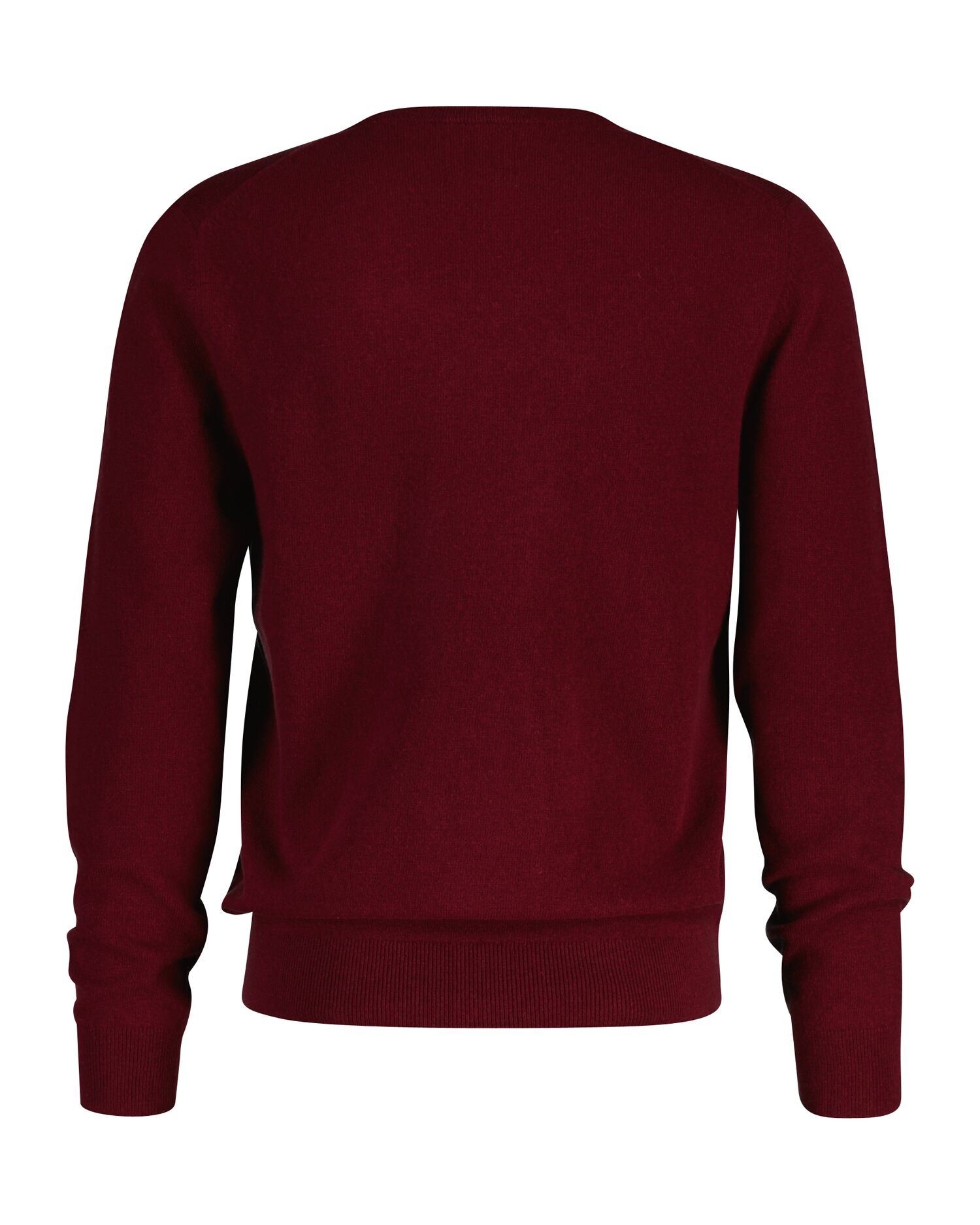 Gant V-Ausschnitt-Pullover "EXTRAFINE LAMBSWOOL V-NECK" mit Logostickerei günstig online kaufen