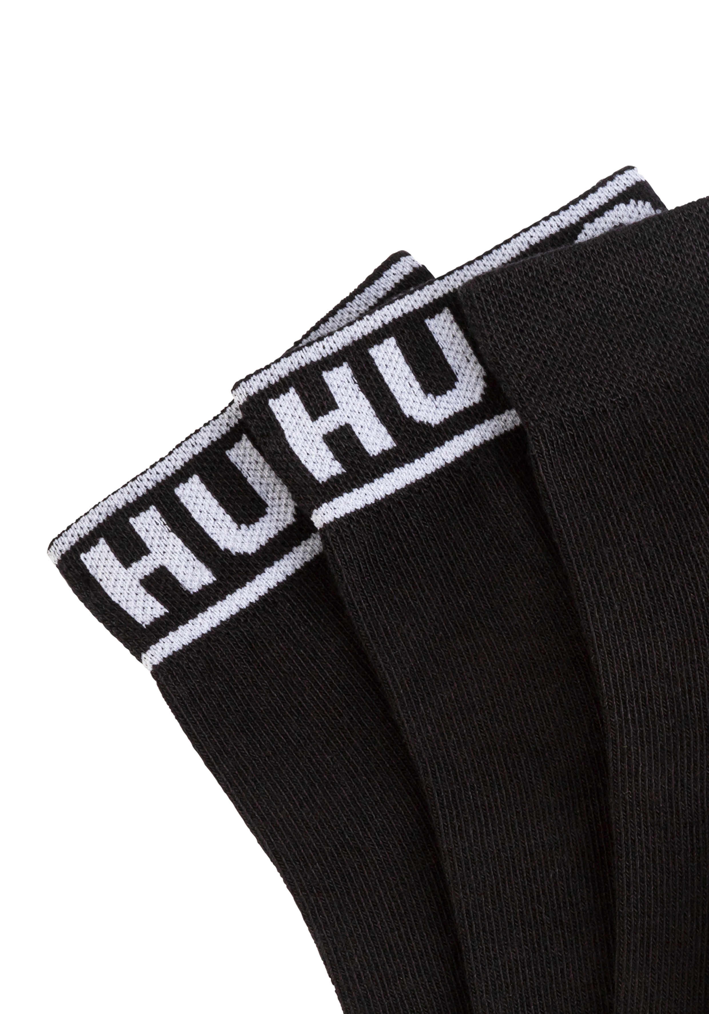 Thumbnail - HUGO Underwear Freizeitsocken "2P SH LOGO CC W" Set, 2er, 2 Stk. tlg. mit Logobund