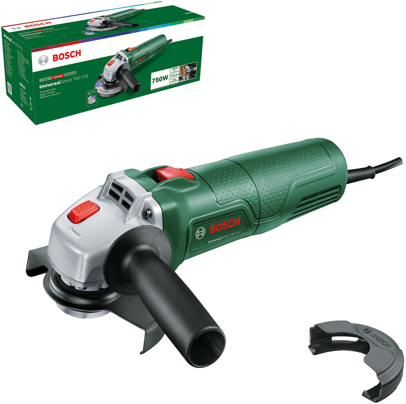 Bosch Home & Garden Winkelschleifer "UniversalGrind 750-115"