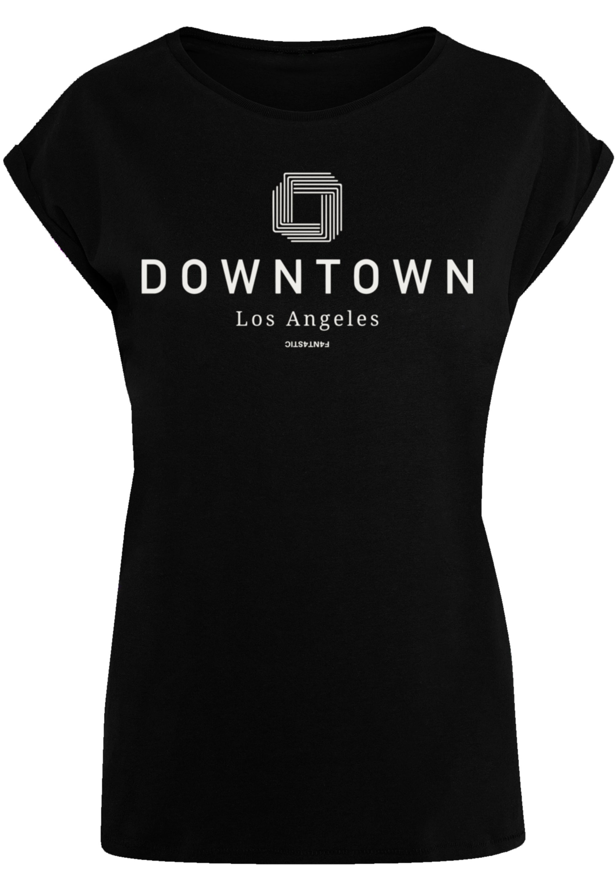 T-Shirt »PLUS SIZE Downtown LA Muster«, Print