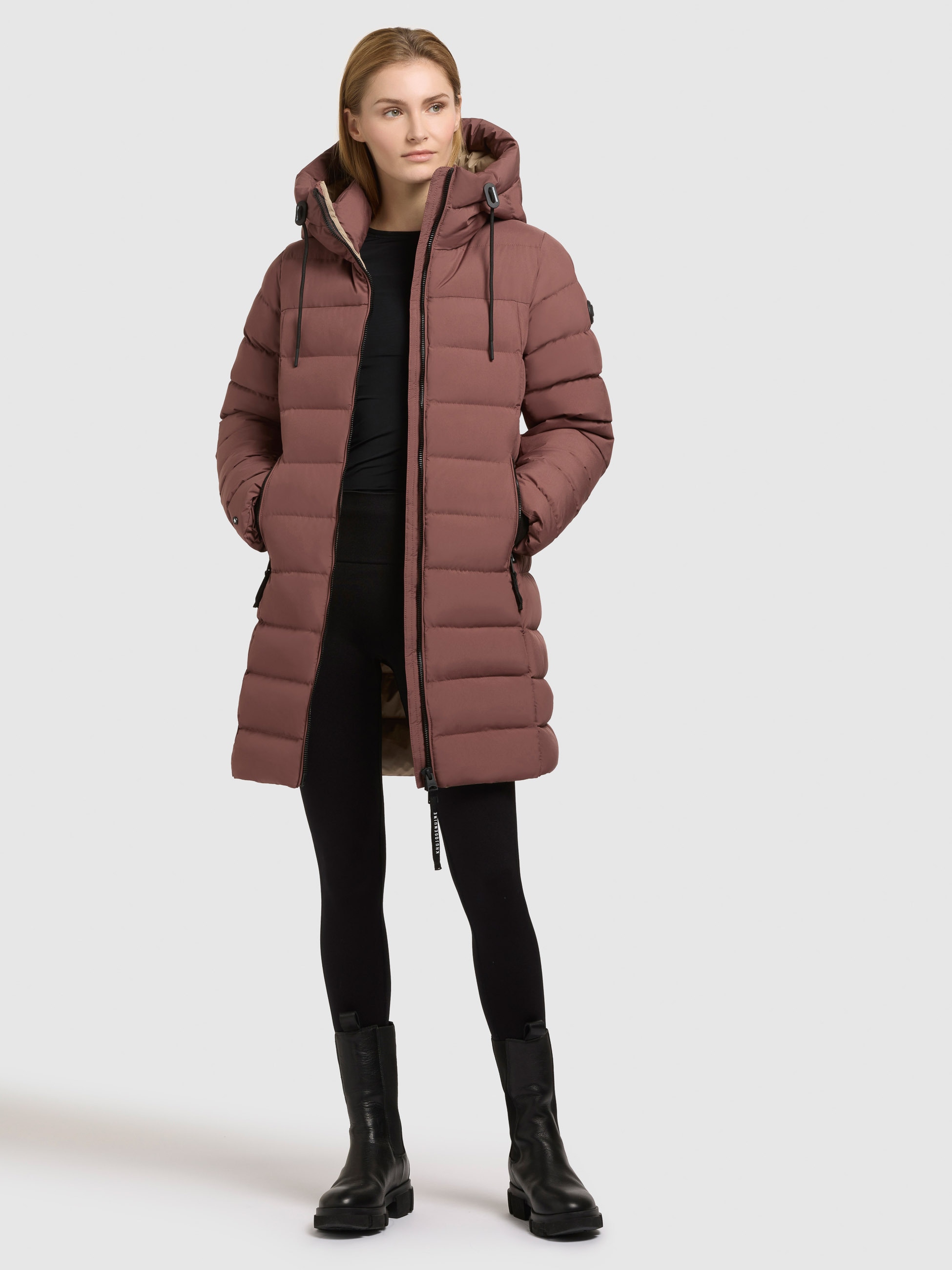 khujo Steppjacke »SOFI«, mit Kapuze