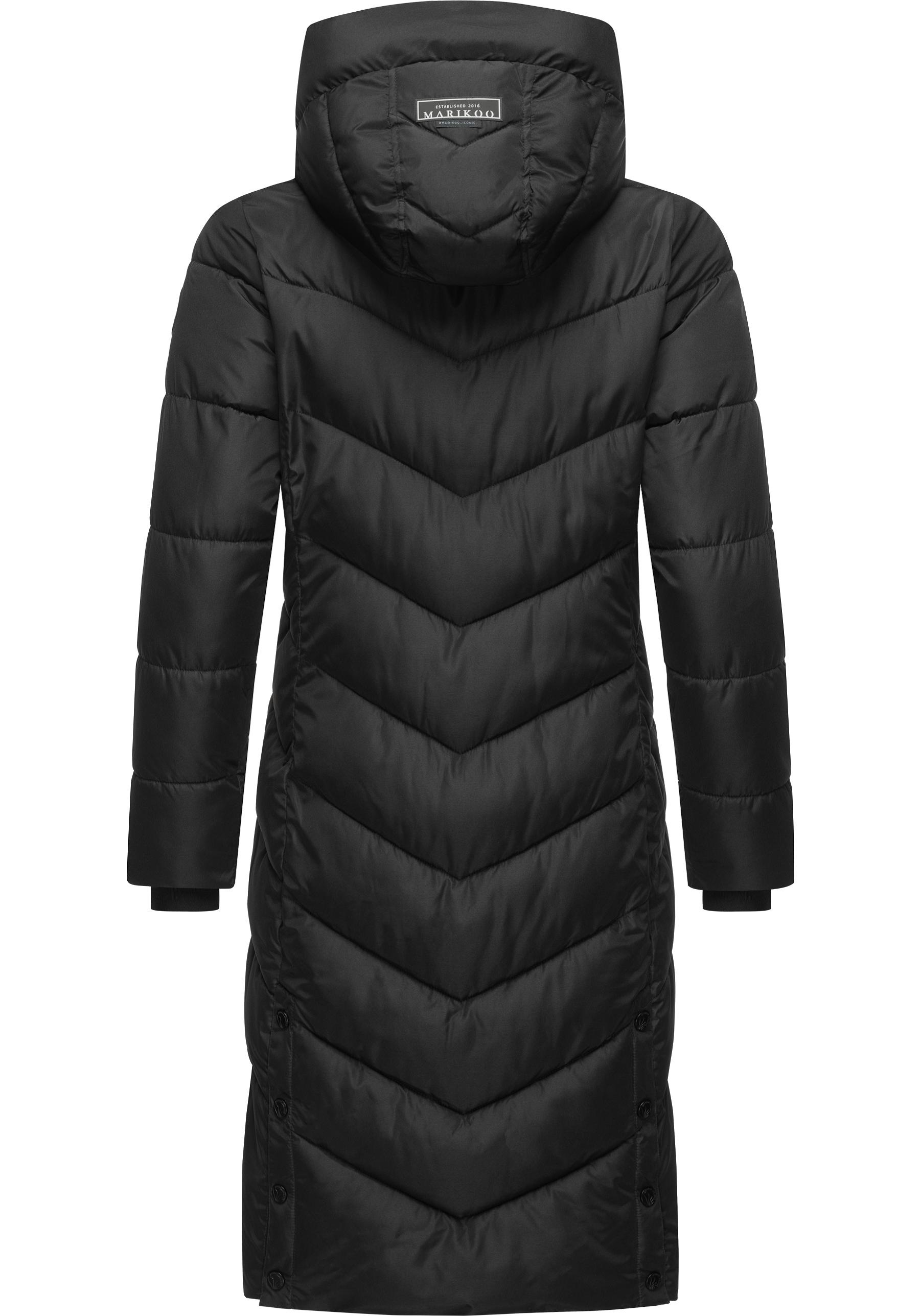 Marikoo Steppmantel »Sahnekatzii XIV-1« Wintermantel mit kuschlig warm wattiertem Kragen