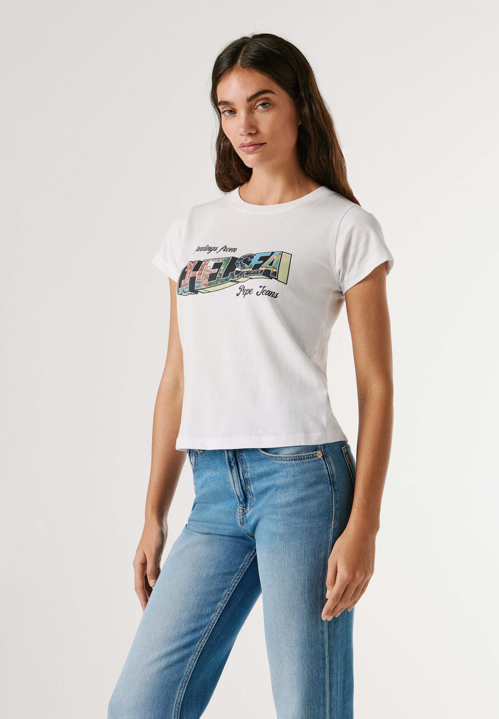 Pepe Jeans T-Shirt »basic t-shirt NELA«