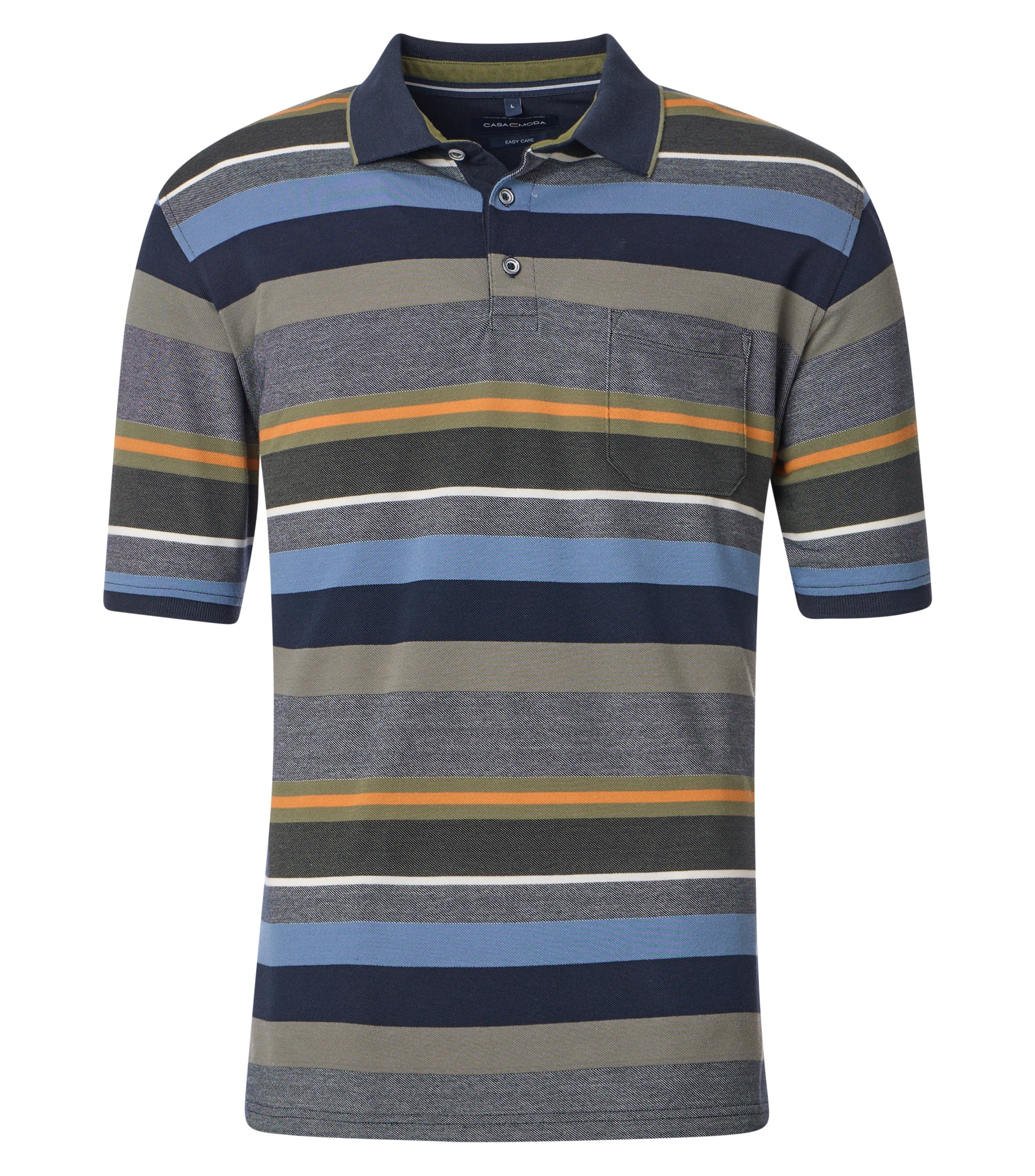 CASAMODA Poloshirt "CASAMODA Polo-Shirt gestreift" günstig online kaufen