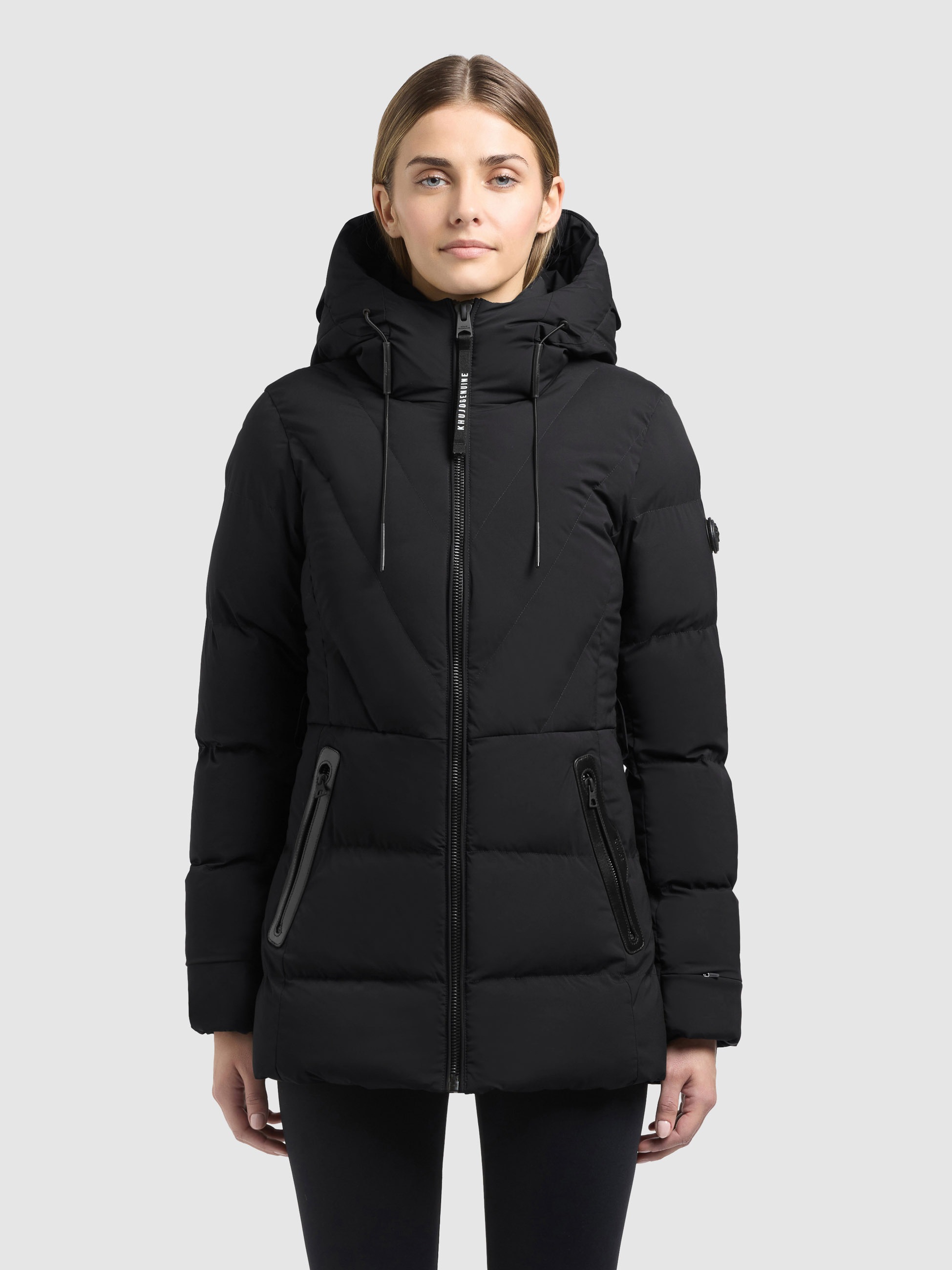 khujo Steppjacke »RABB2 - 2IN1 (EINSATZ HERAUSNEHMBAR)« mit Kapuze
