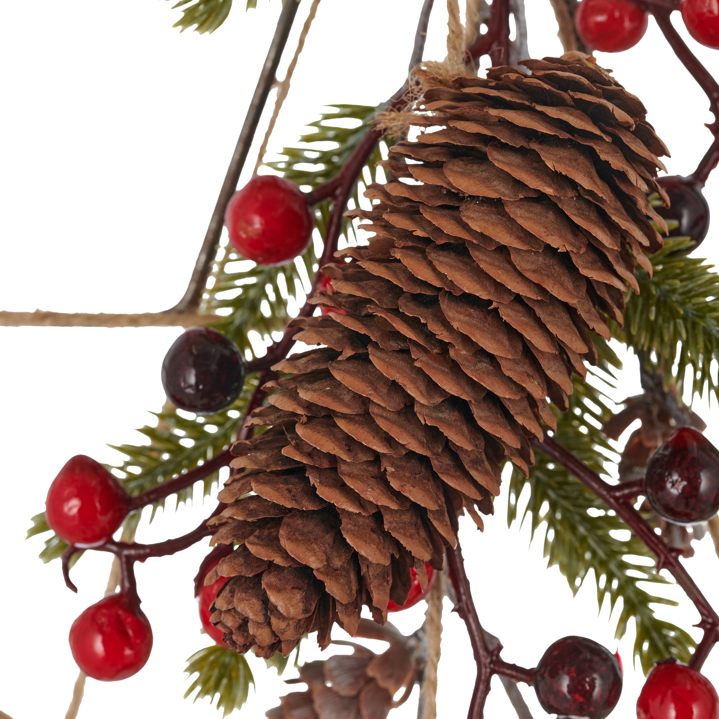 Creativ green Winterliche Kunstpflanze "Sternhänger" günstig online kaufen