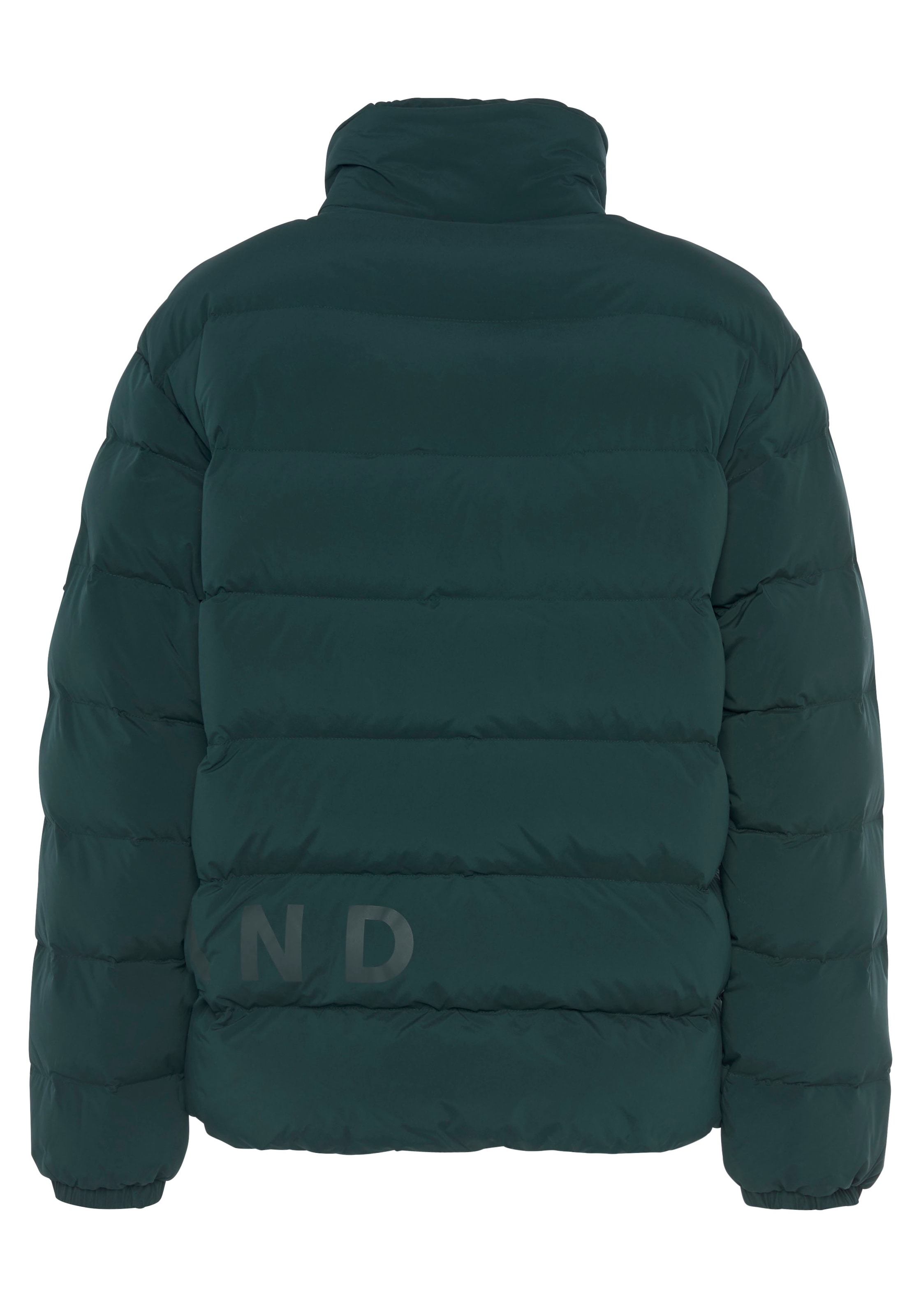 Elbsand Steppjacke, ohne Kapuze, mit hochschließendem Kragen