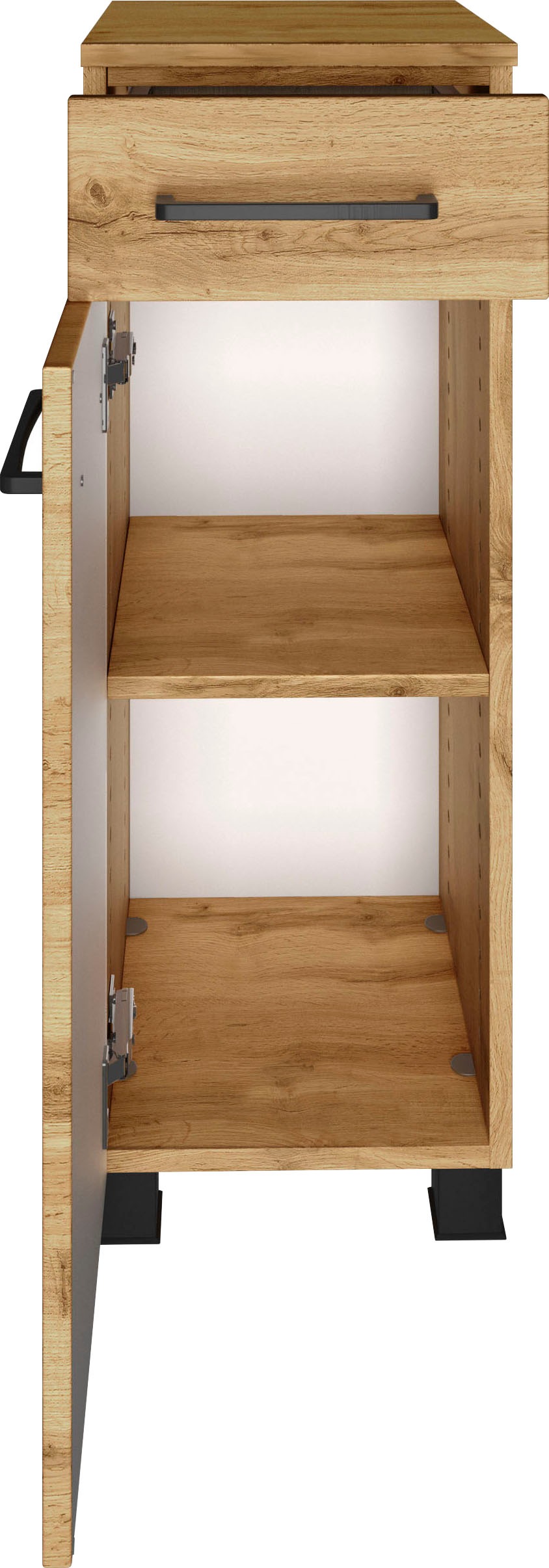 welltime Unterschrank »Chicago«, Badmöbel, Schrank, Breite 30 cm, mit Softclose