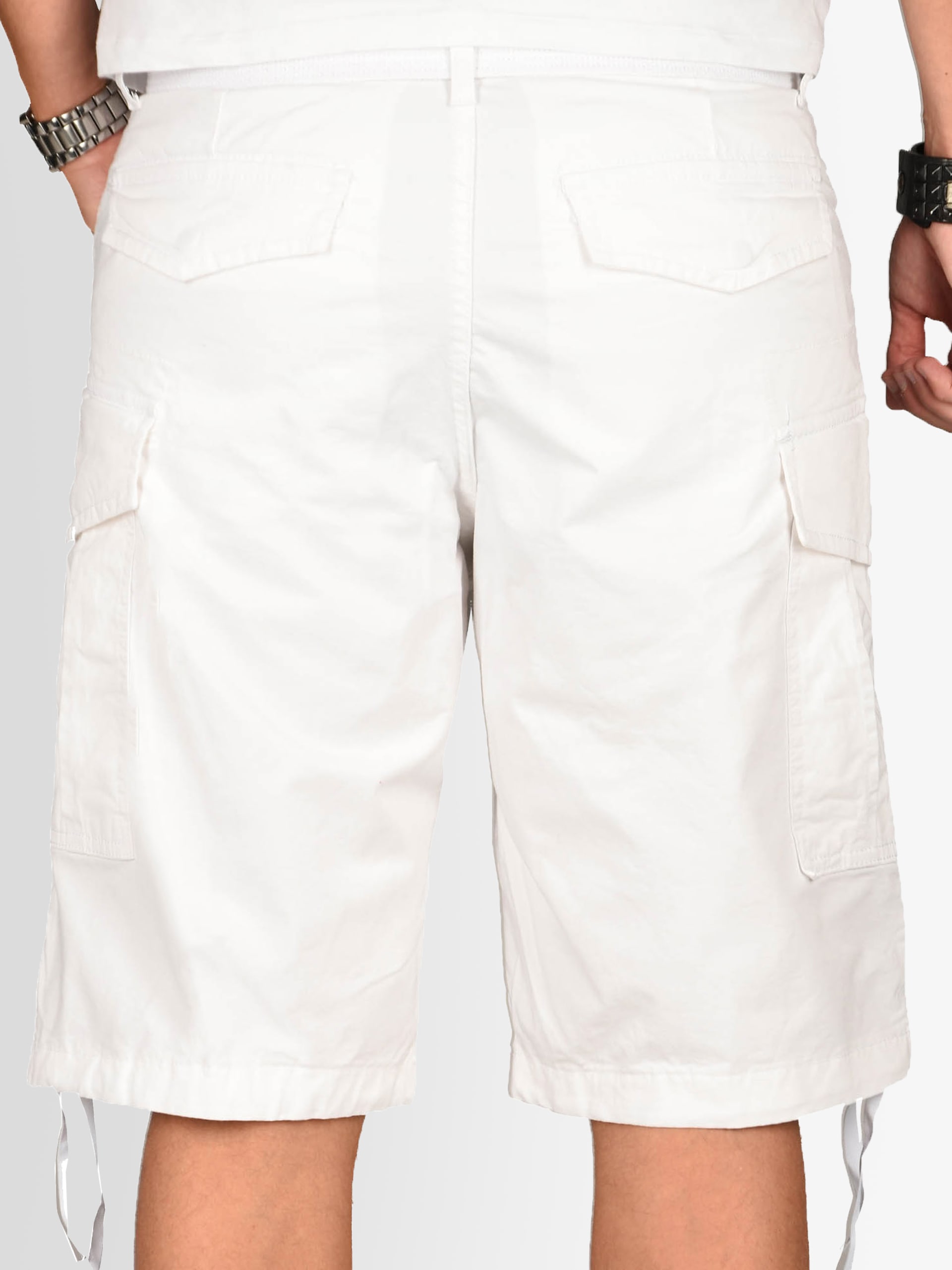 Alessandro Salvarini Cargoshorts »ASLeon«, inklusive passendem Gürtel