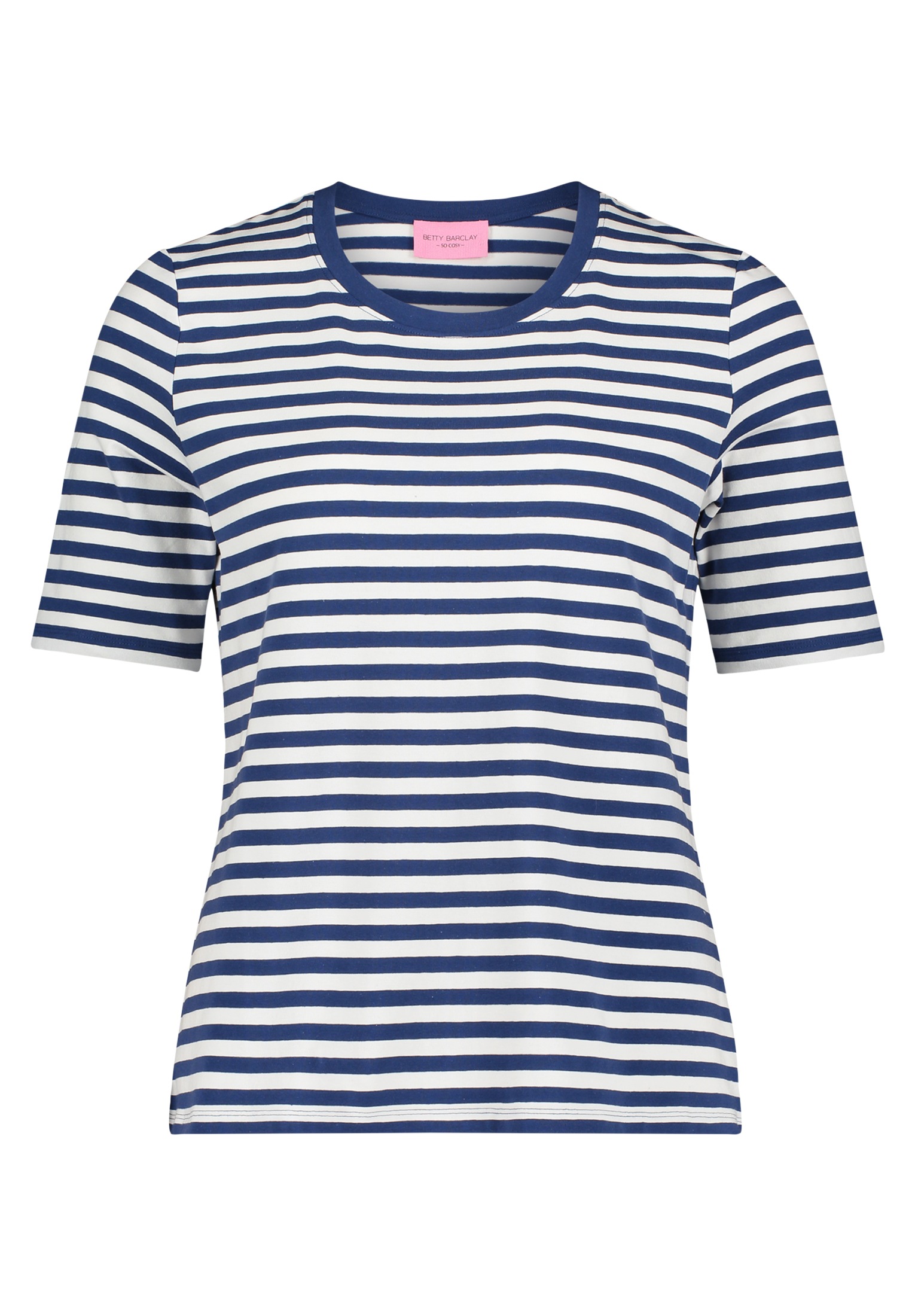 Betty Barclay Kurzarmshirt "Betty Barclay Damen Basic Shirt mit Streifen", günstig online kaufen