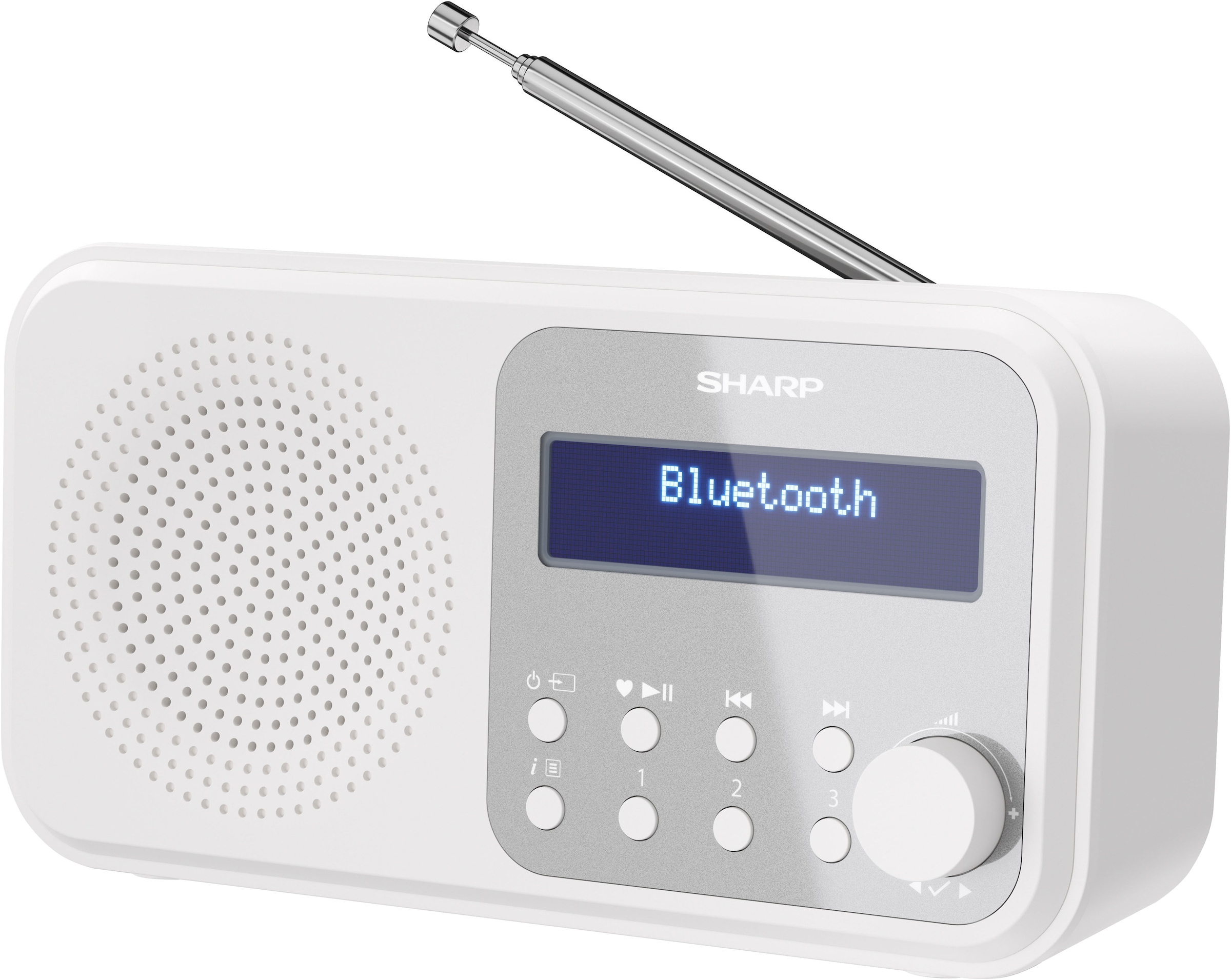 Sharp Radio »DR-P420«, (Bluetooth-A2DP Bluetooth-AVRCP Bluetooth Digitalradio (DAB+)-FM-Tuner mit RDS 2 W)