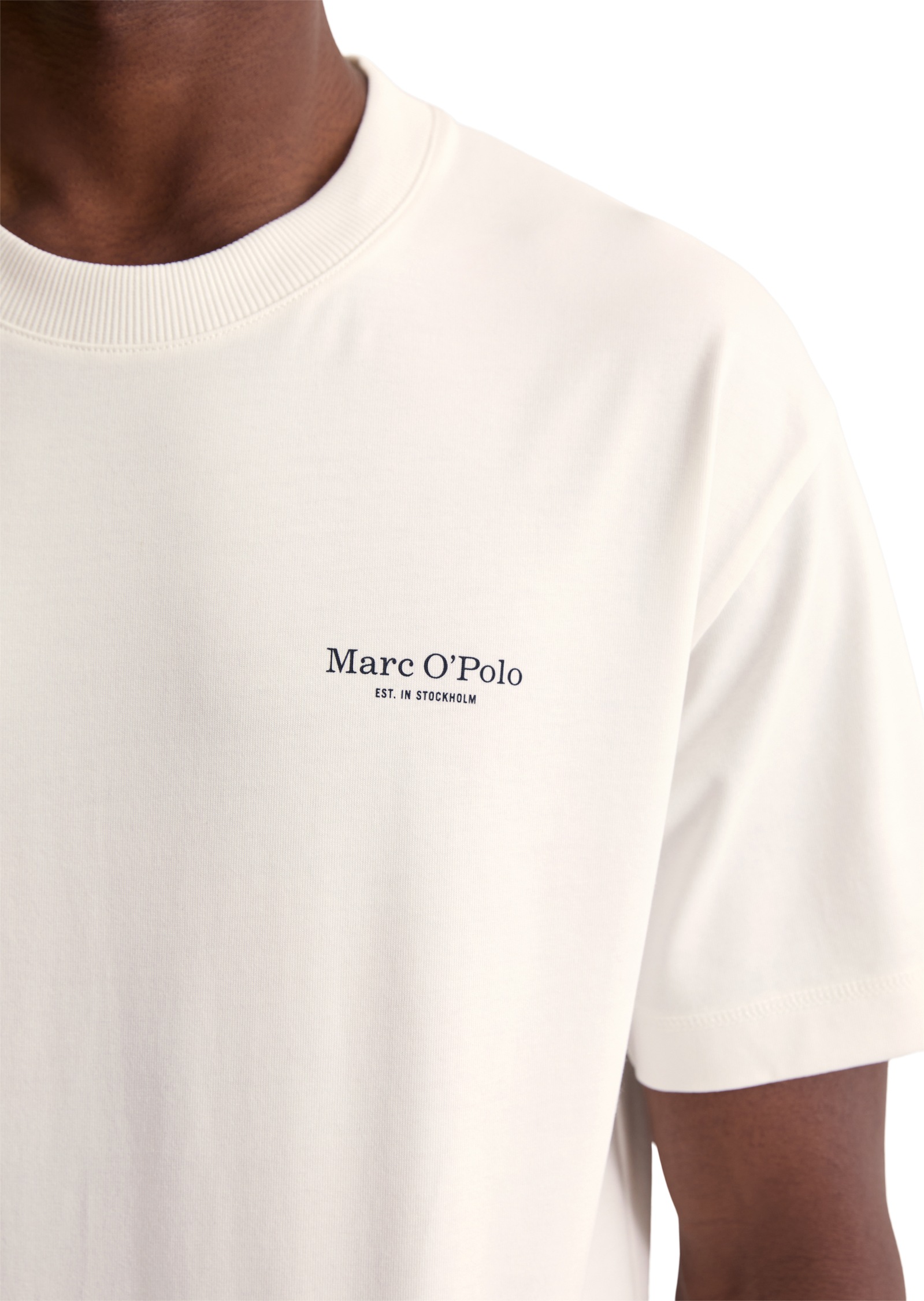 Thumbnail - Marc OPolo T-Shirt "relaxed fit Heavy Jersey mit Rückenprint"