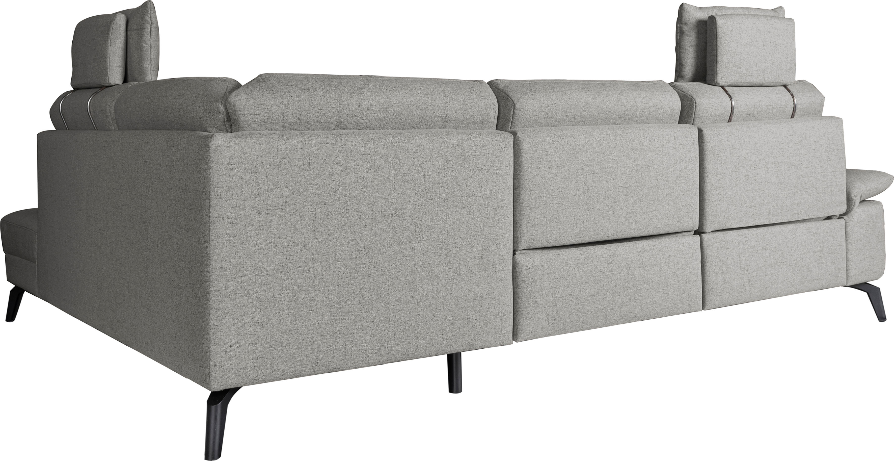 Thumbnail - alina Ecksofa inkl. Kopfstützen, wahlweise mit Relaxfunktion, Breite: 243 cm