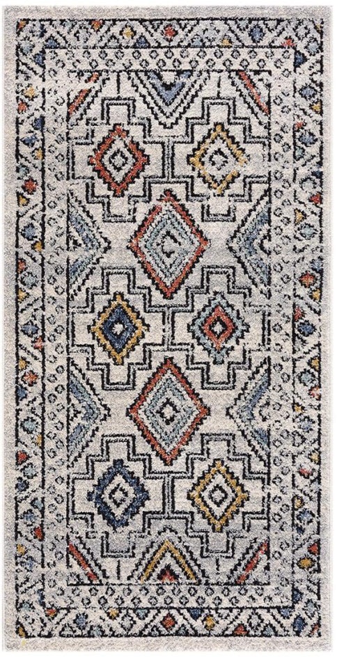 Carpet City Läufer »Mista 2565«, rechteckig, 9 mm Höhe, Kurzflor, Boho-Optik, Multicolor, Weich, ideal für Flur & Diele
