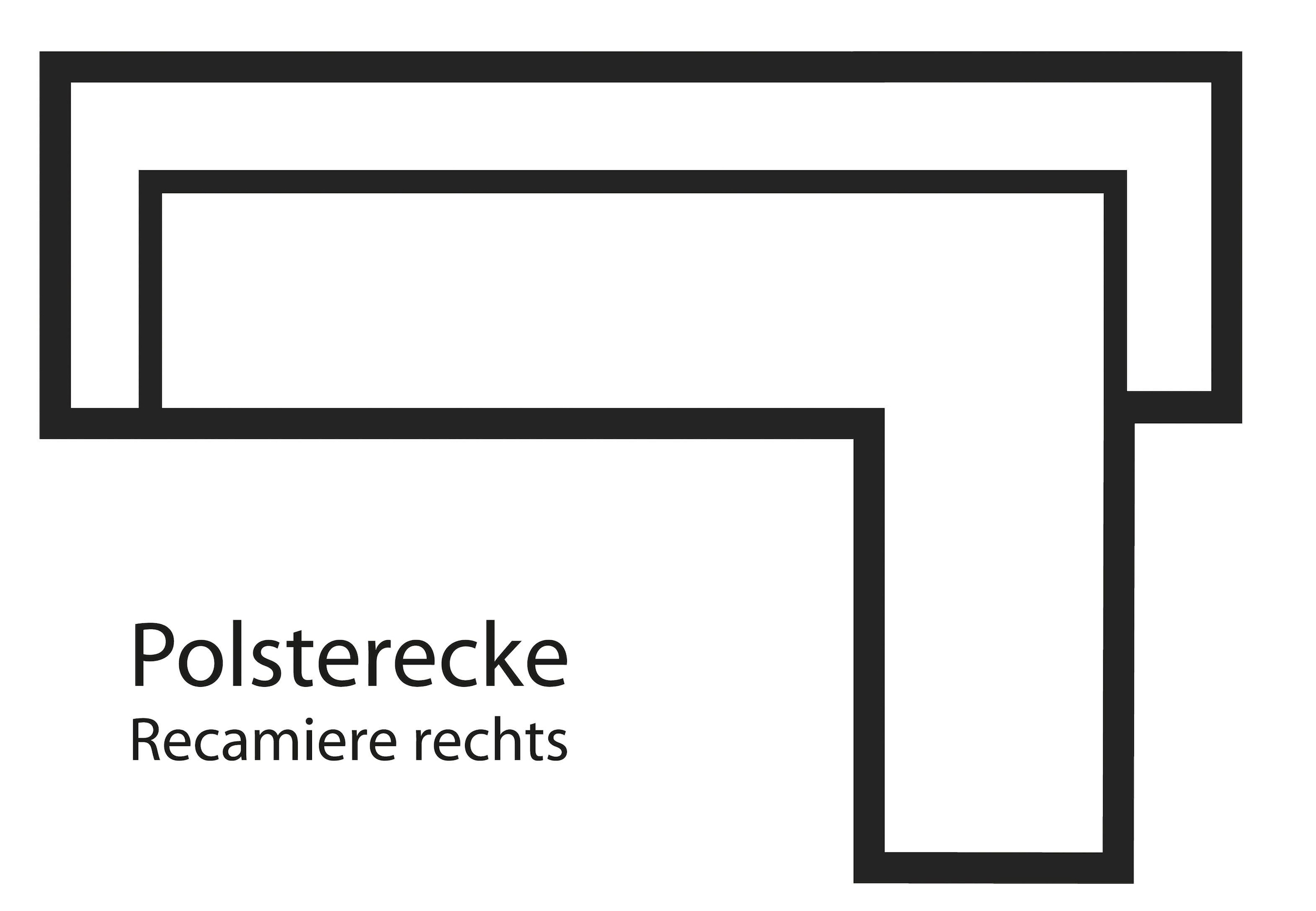 Home affaire Ecksofa »Alberto L-Form«, mit Kopfteilverstellung, wahlweise mit Bettfunktion